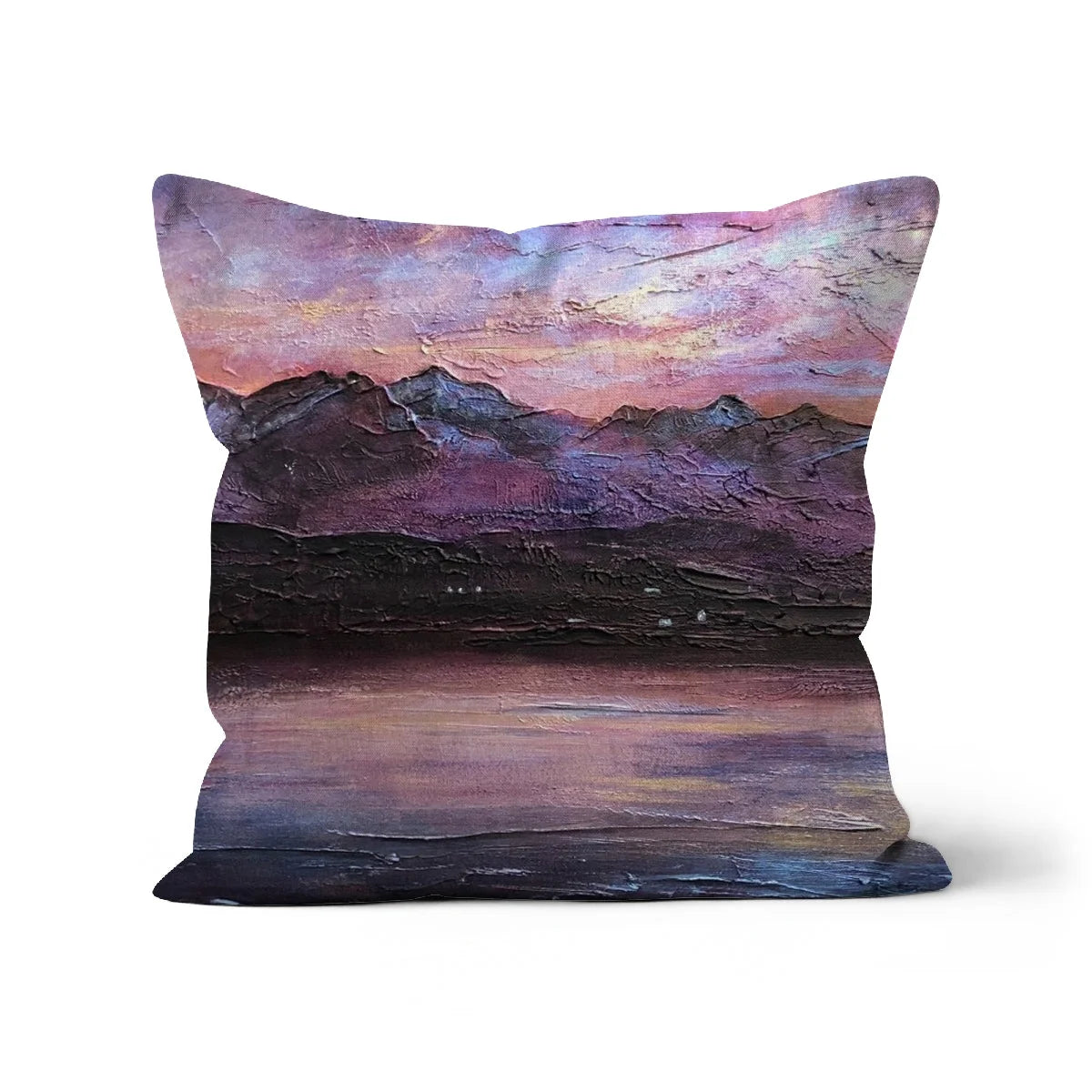 Last Skye Light Cushion - Art Gallery Scotland Worldwide Shipping Paintings | Prints | Gifts