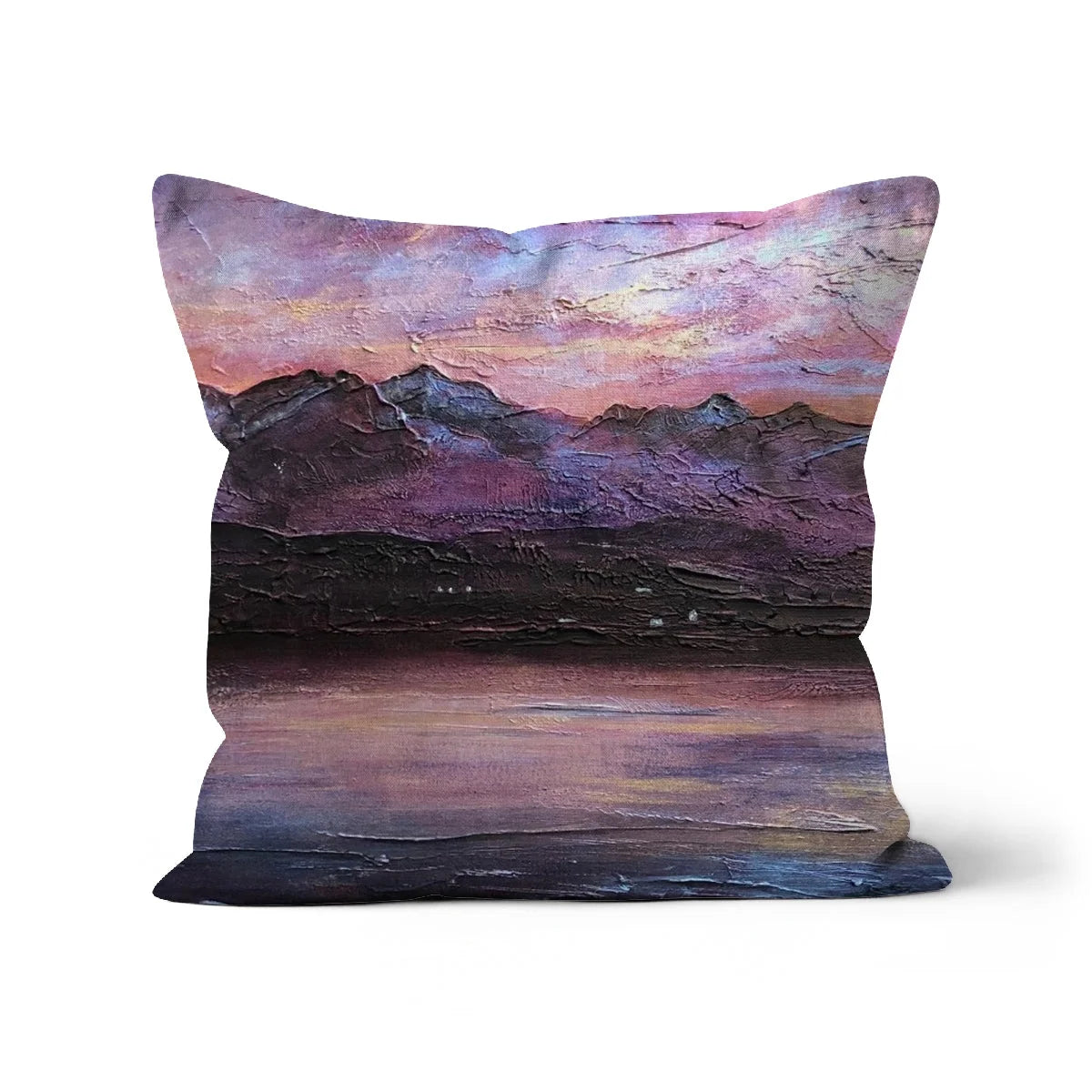 Last Skye Light Cushion - Art Gallery Scotland Worldwide Shipping Paintings | Prints | Gifts