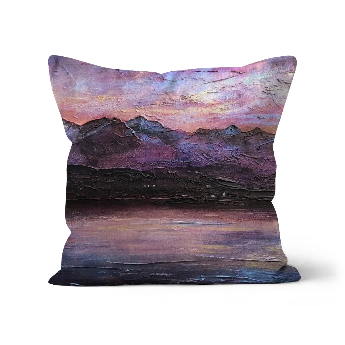 Last Skye Light Cushion - Art Gallery Scotland Worldwide Shipping Paintings | Prints | Gifts
