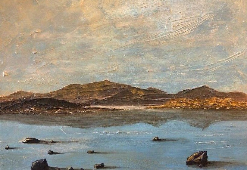 Loch Druidibeg South Uist Scottish Landscape Painting