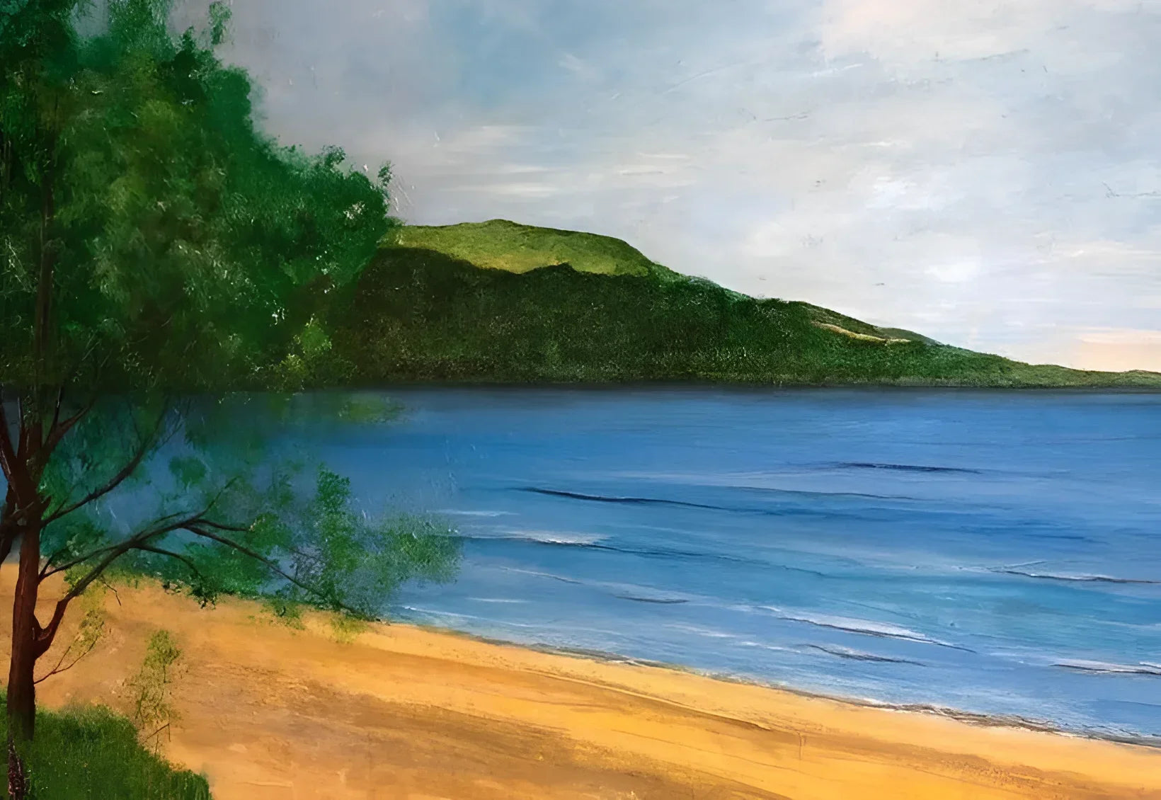 Loch Rannoch Original Painting - Scottish Artist Lochs & Mountains Art Gallery Scotland