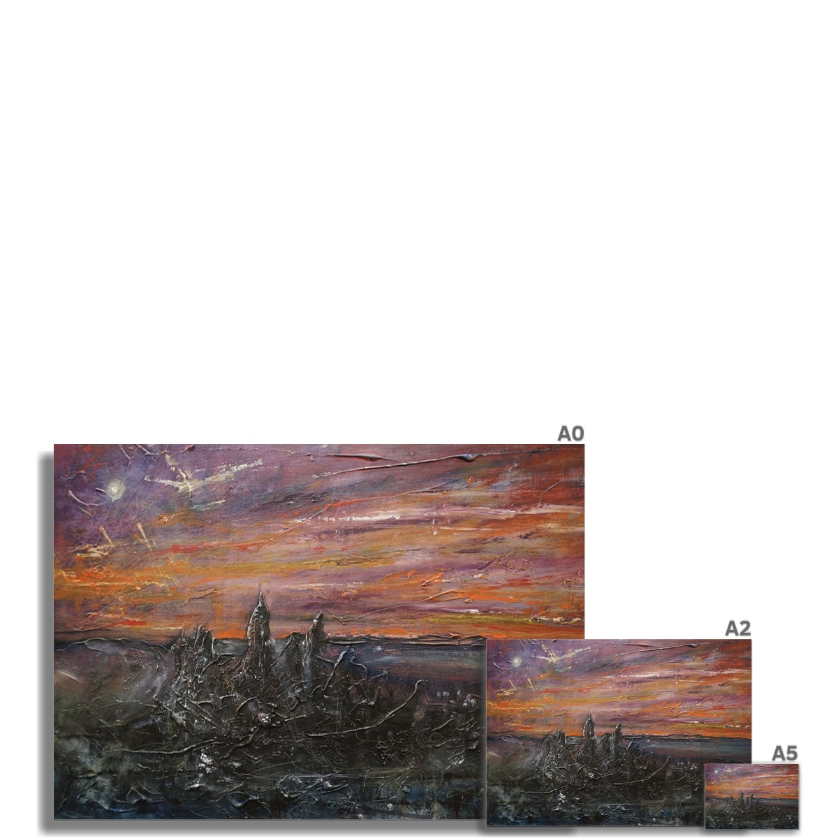 Moonlit Storr Skye Fine Art Print