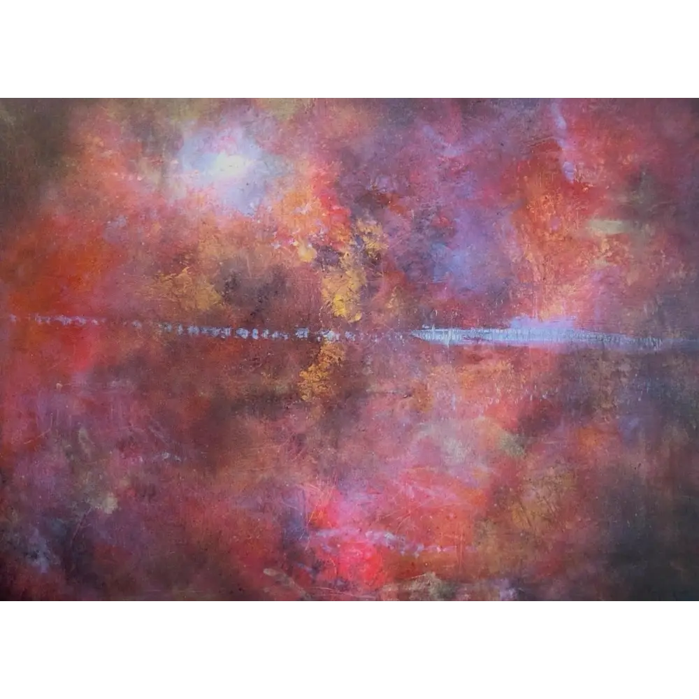 Moonset Horizon Art Prints Regular Size