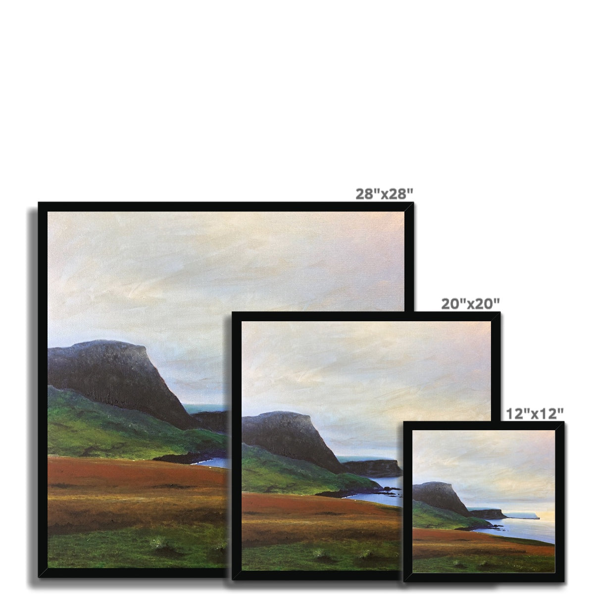 Neist Point Cliffs Framed Print
