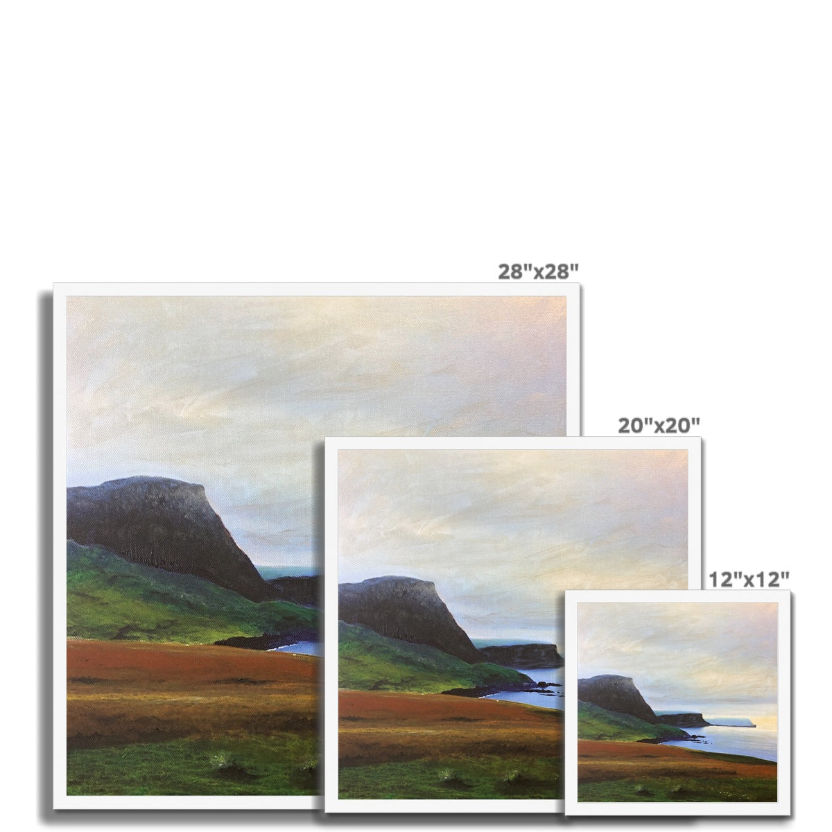 Neist Point Cliffs Framed Print