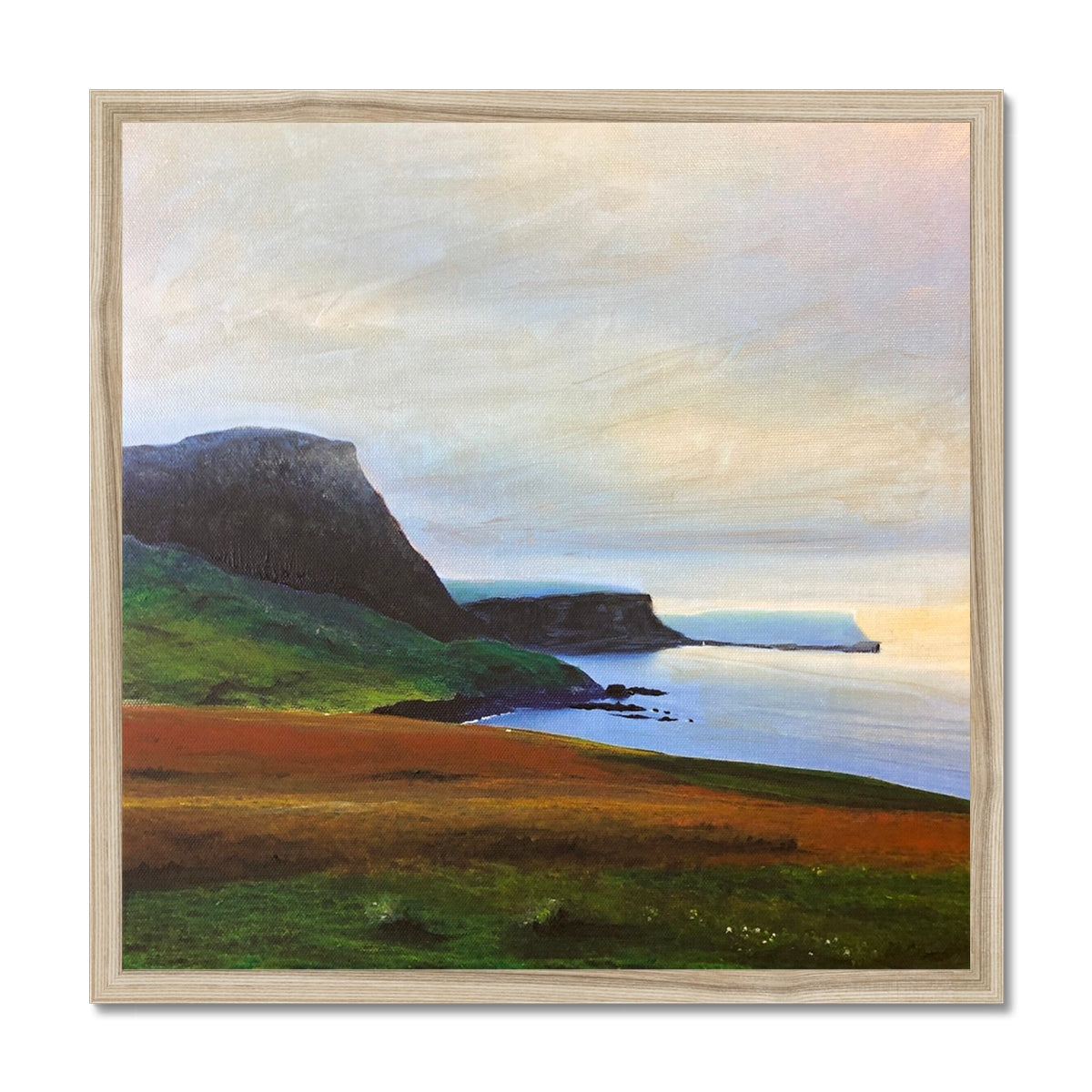 Neist Point Cliffs Framed Print