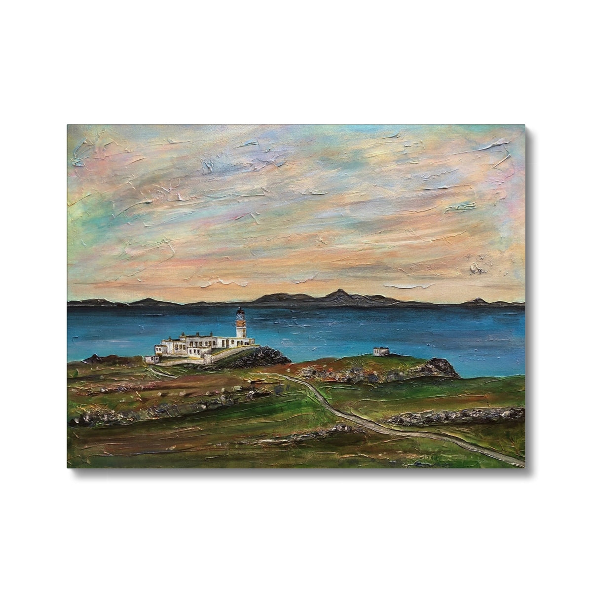 Neist Point Lighthouse Skye Canvas