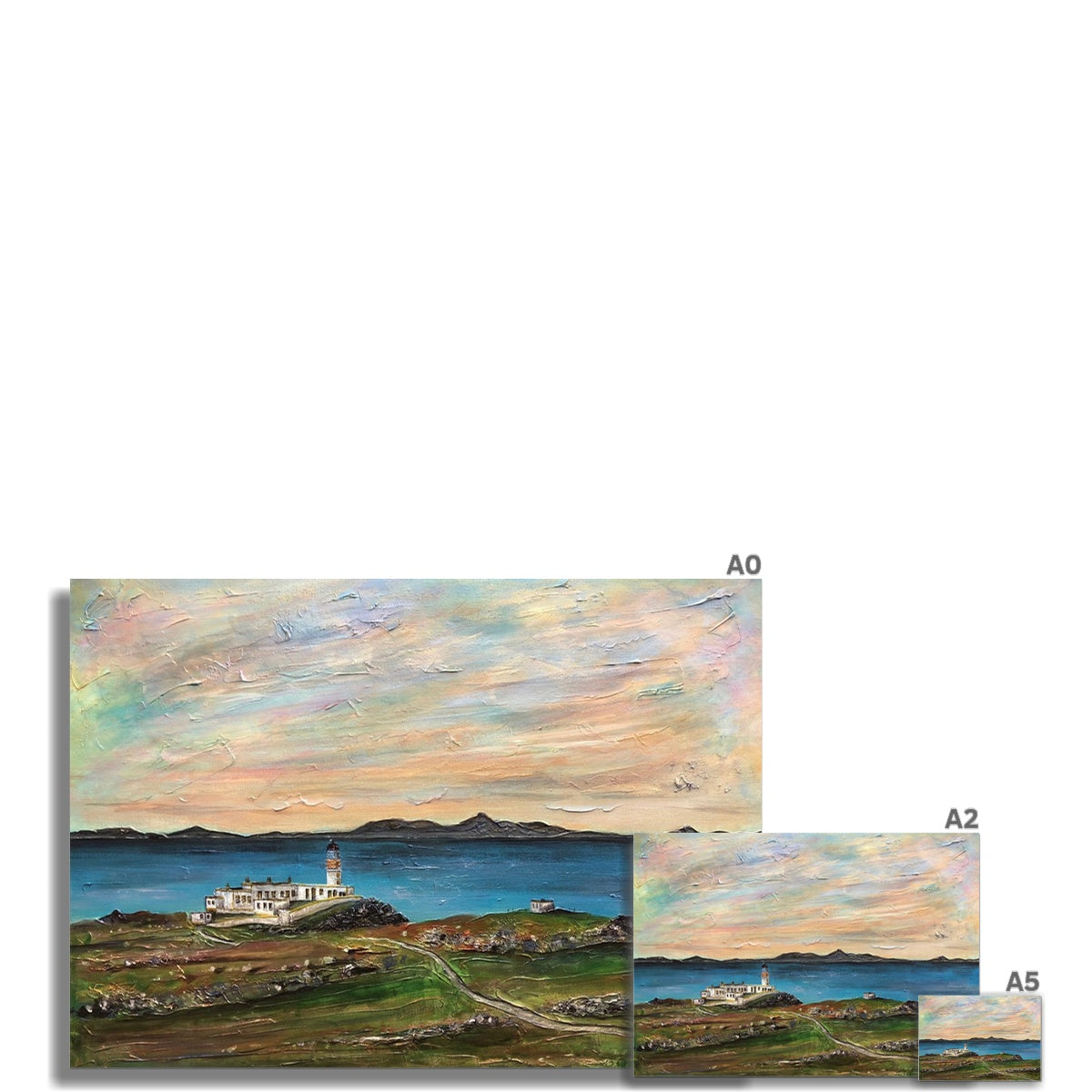 Neist Point Lighthouse Skye Fine Art Print