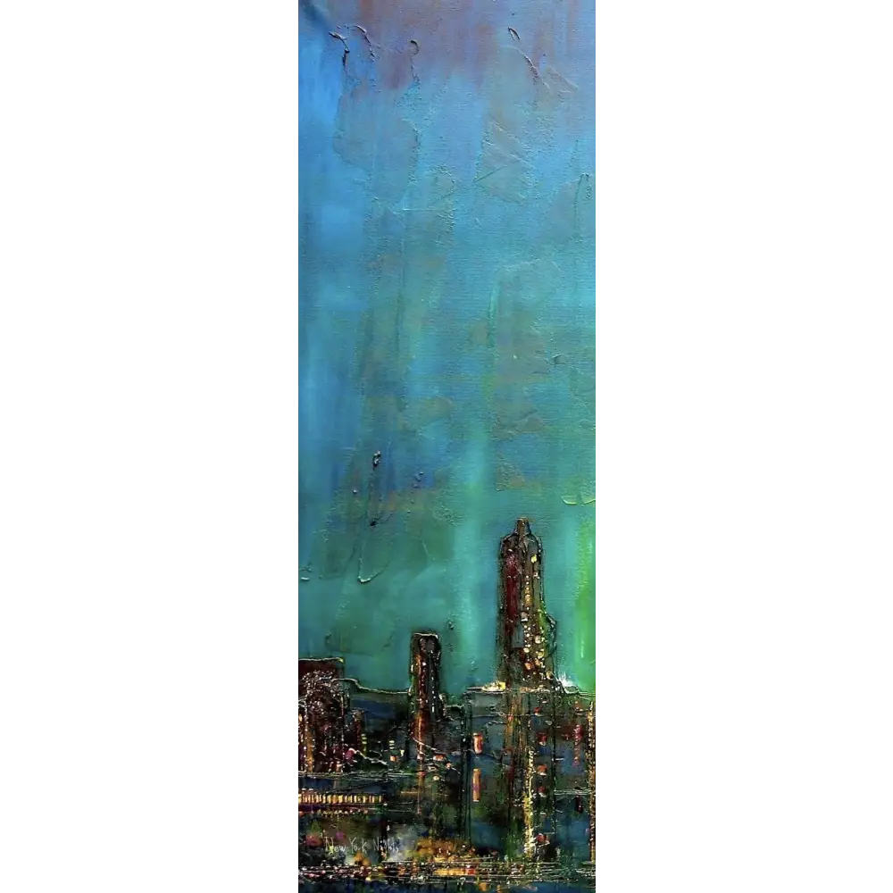 New York Nights Triptych - Scottish Statement Interior Wall Art - World Gallery Scotland