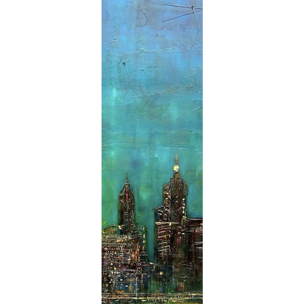 New York Nights Triptych - Scottish Statement Interior Wall Art - World Gallery Scotland