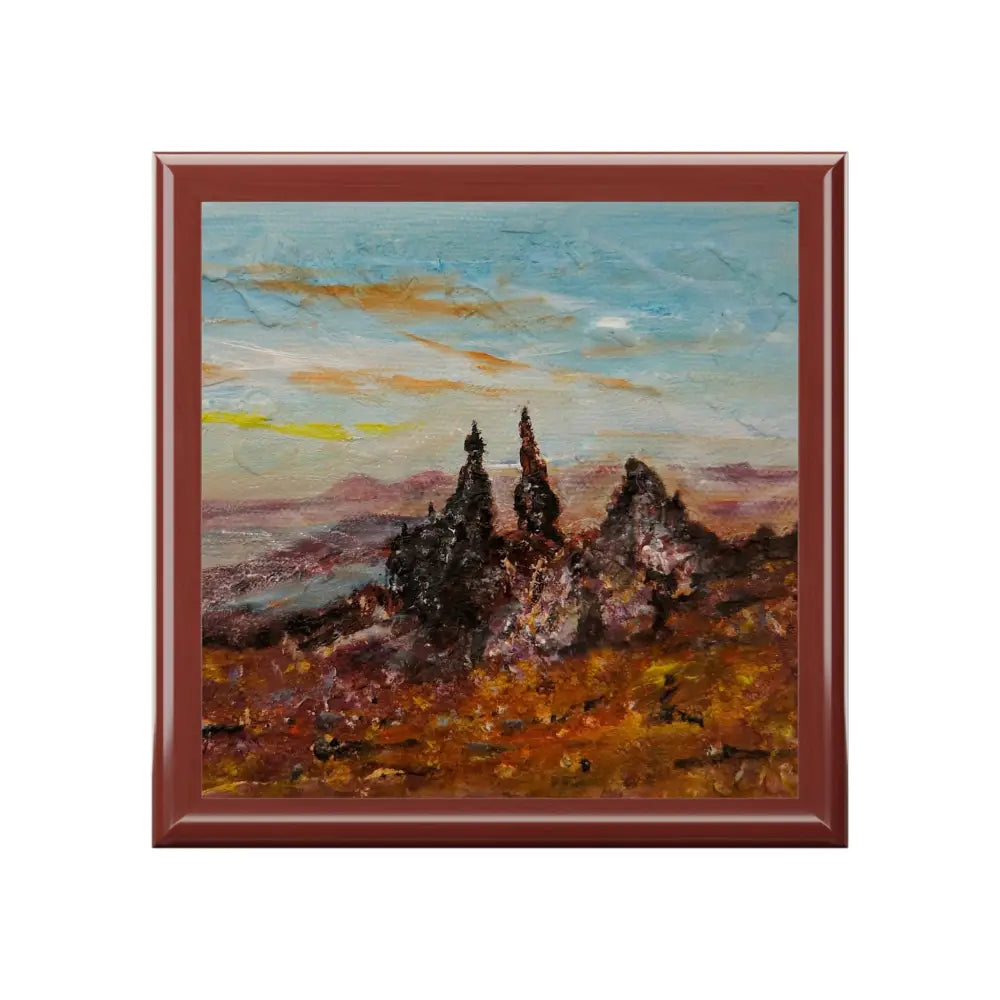 Storr Skye Art Jewellery Box