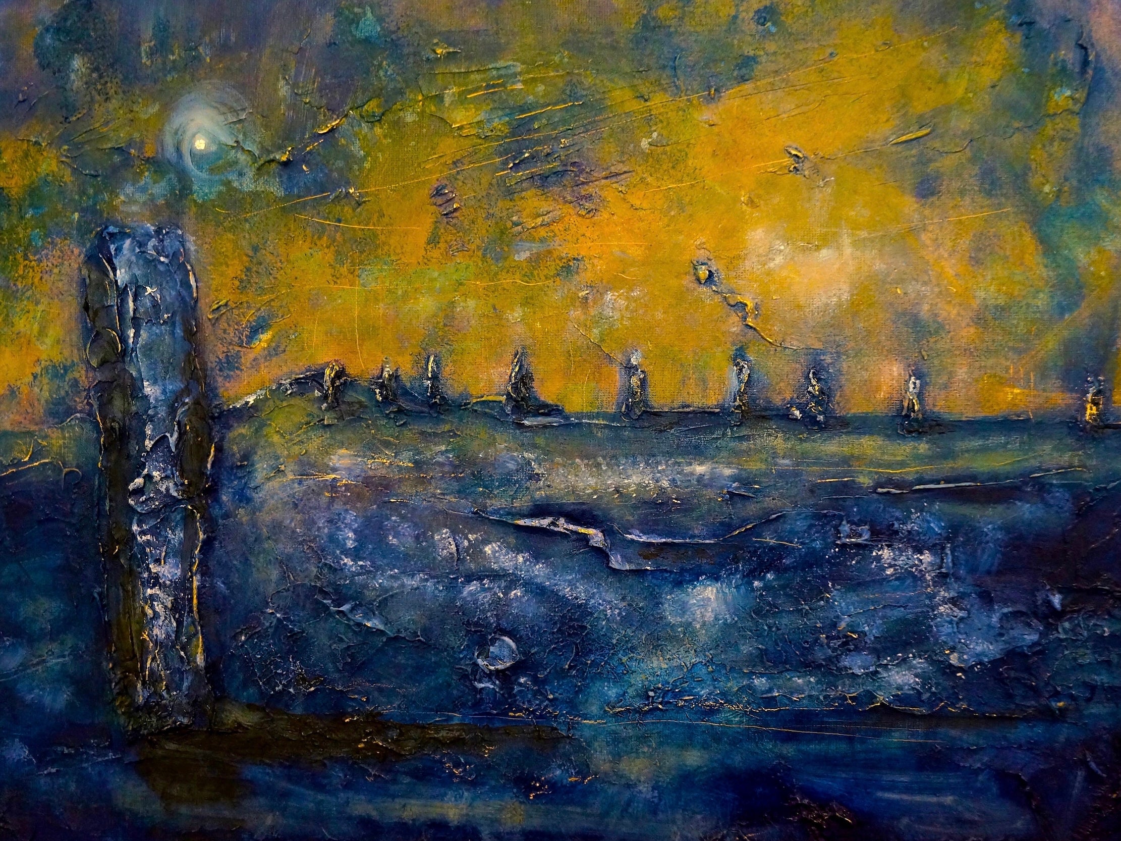 Brodgar Moonlight Orkney Art Prints