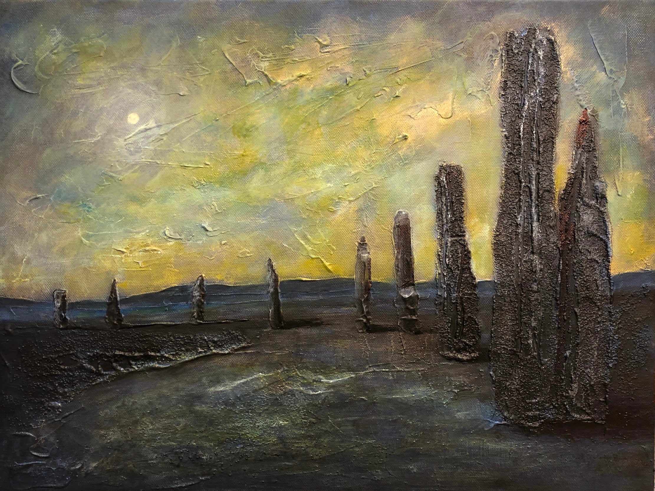 An Ethereal Ring Of Brodgar Orkney Art Prints