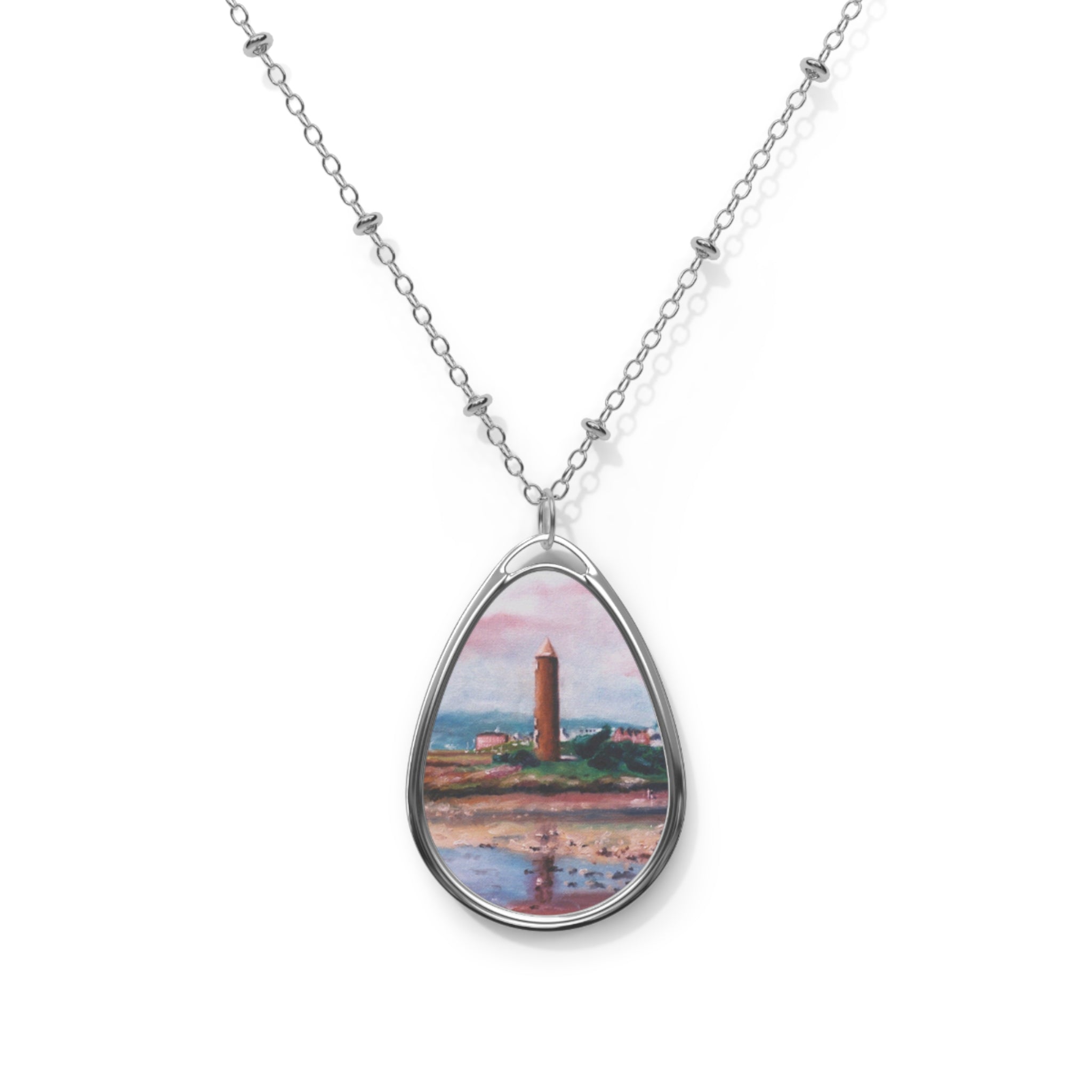 Pencil Point Largs Art Necklace.