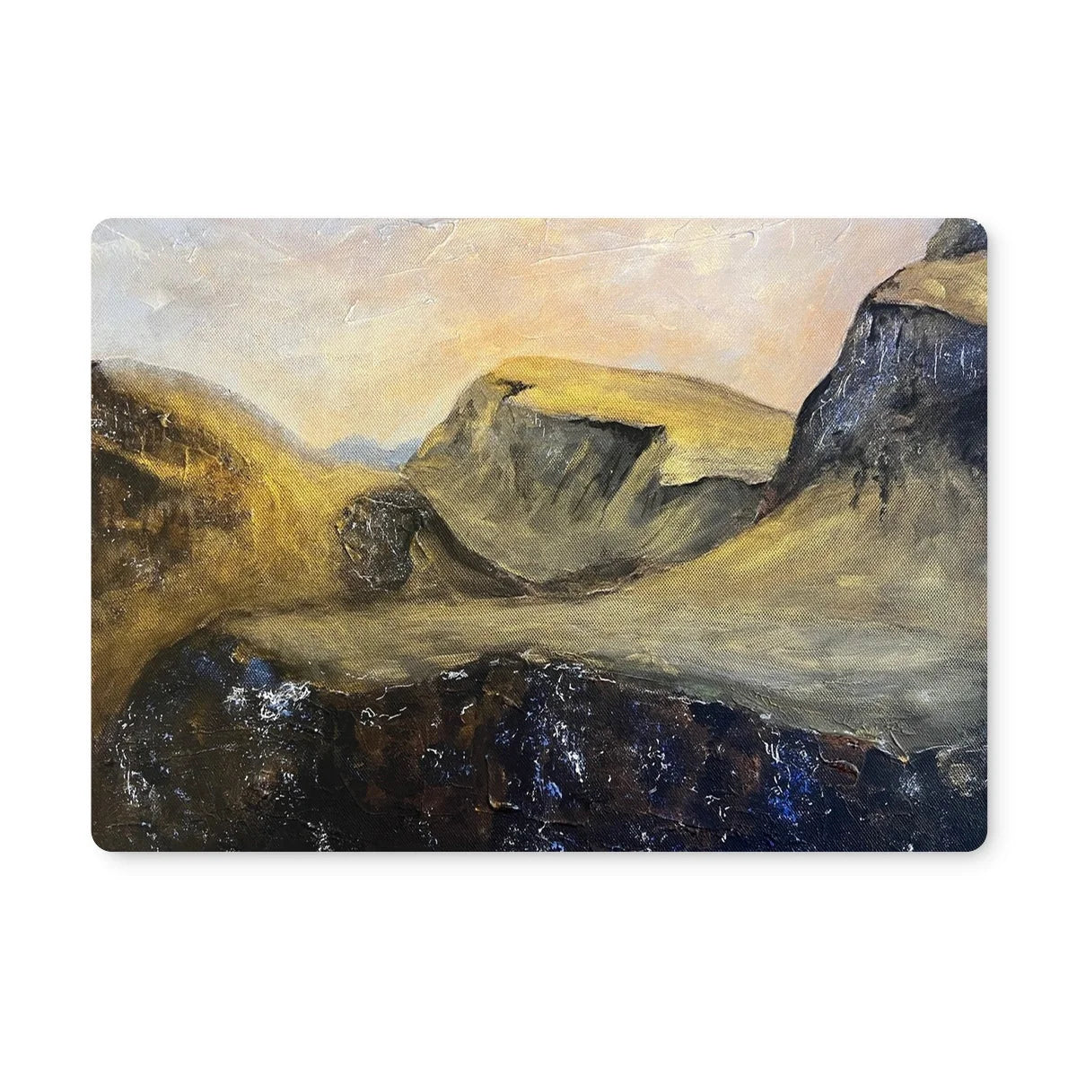 The Quiraing Placemat - Skye Art Gallery Scotland Worldwide Shipping Paintings | Prints | Gifts