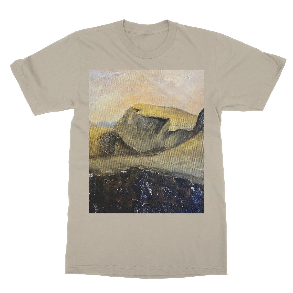 The Quiraing Softstyle T-shirt - Skye Art Gallery Scotland Worldwide Shipping Paintings | Prints | Gifts