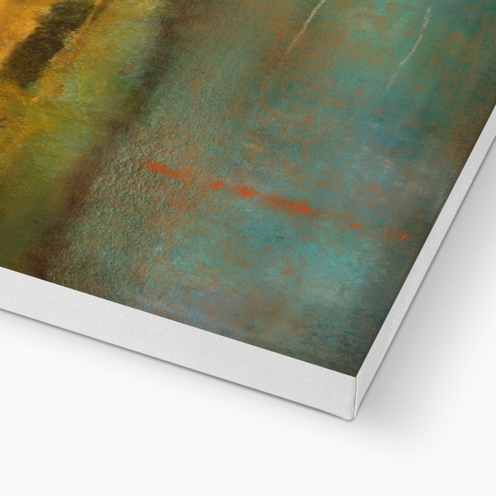 Red Moon Cuillin Canvas