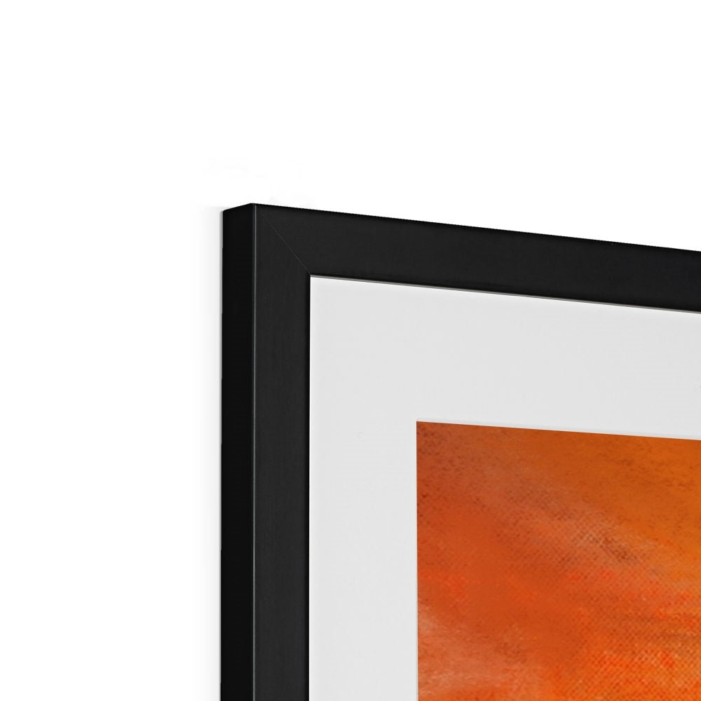 Red Moon Cuillin Framed & Mounted Print