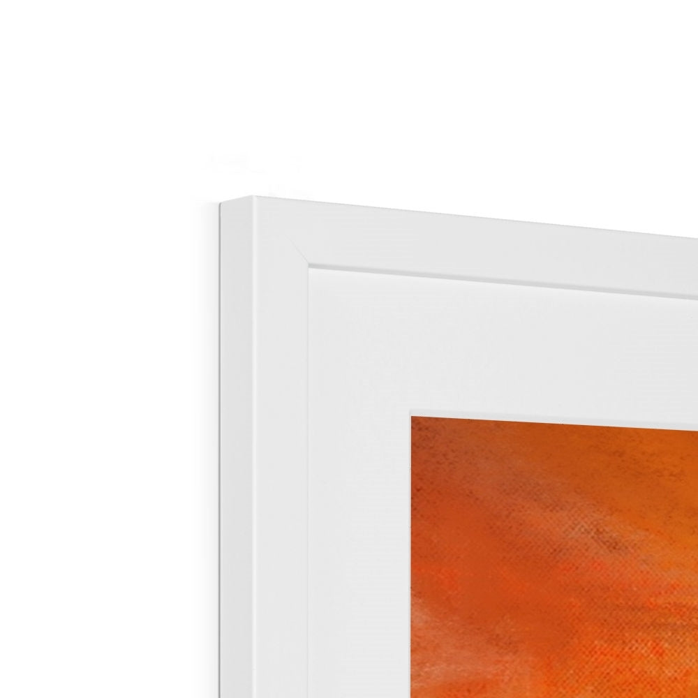 Red Moon Cuillin Framed & Mounted Print