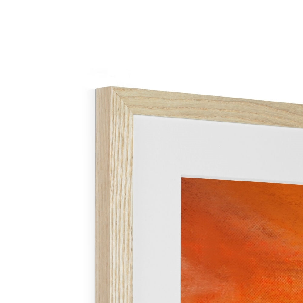 Red Moon Cuillin Framed & Mounted Print