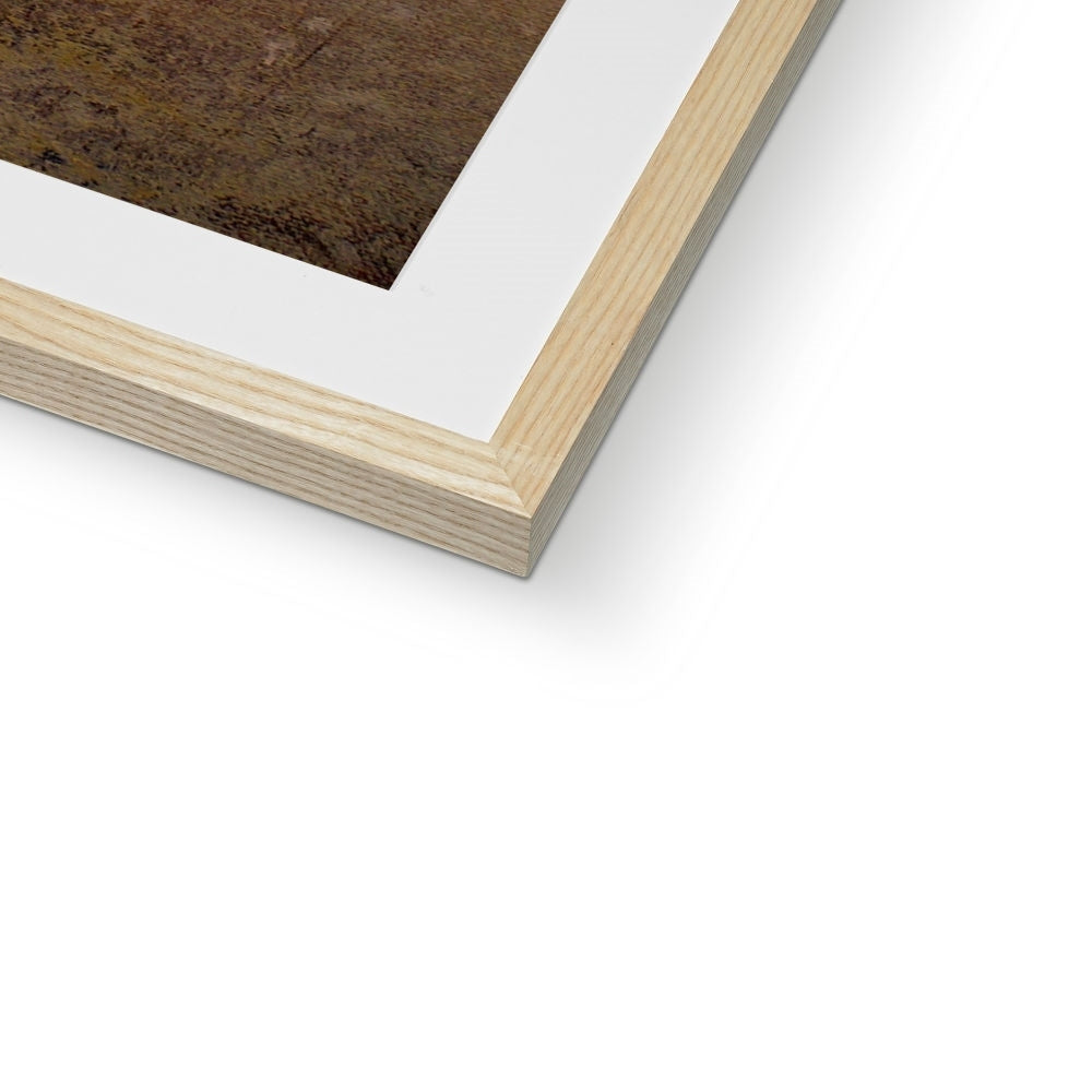 Scottish Paintings - ' Into The Munro Mist ' Framed & Mounted Print
