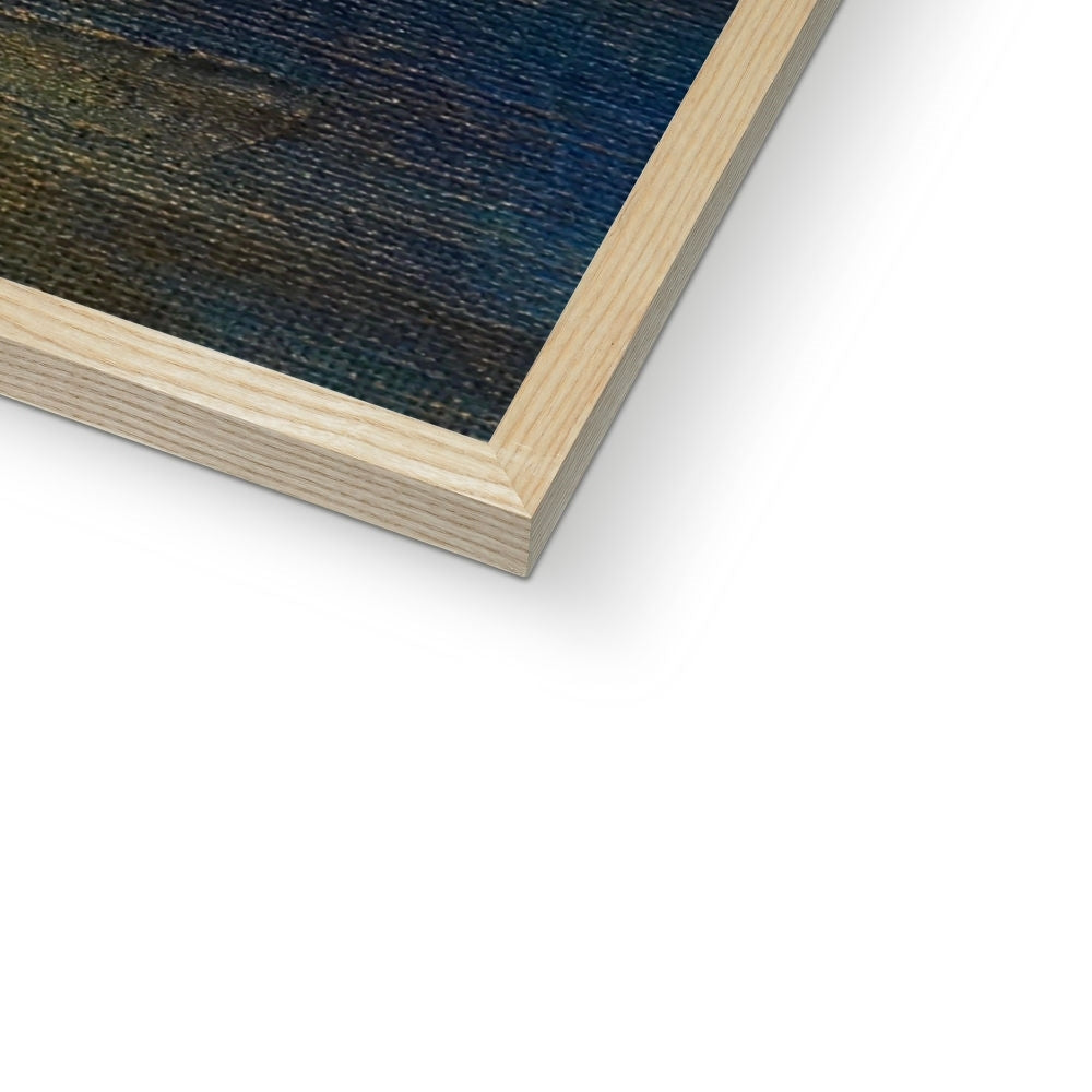 Scottish Paintings - ' Loch Lomond Moonlight ' Framed Print