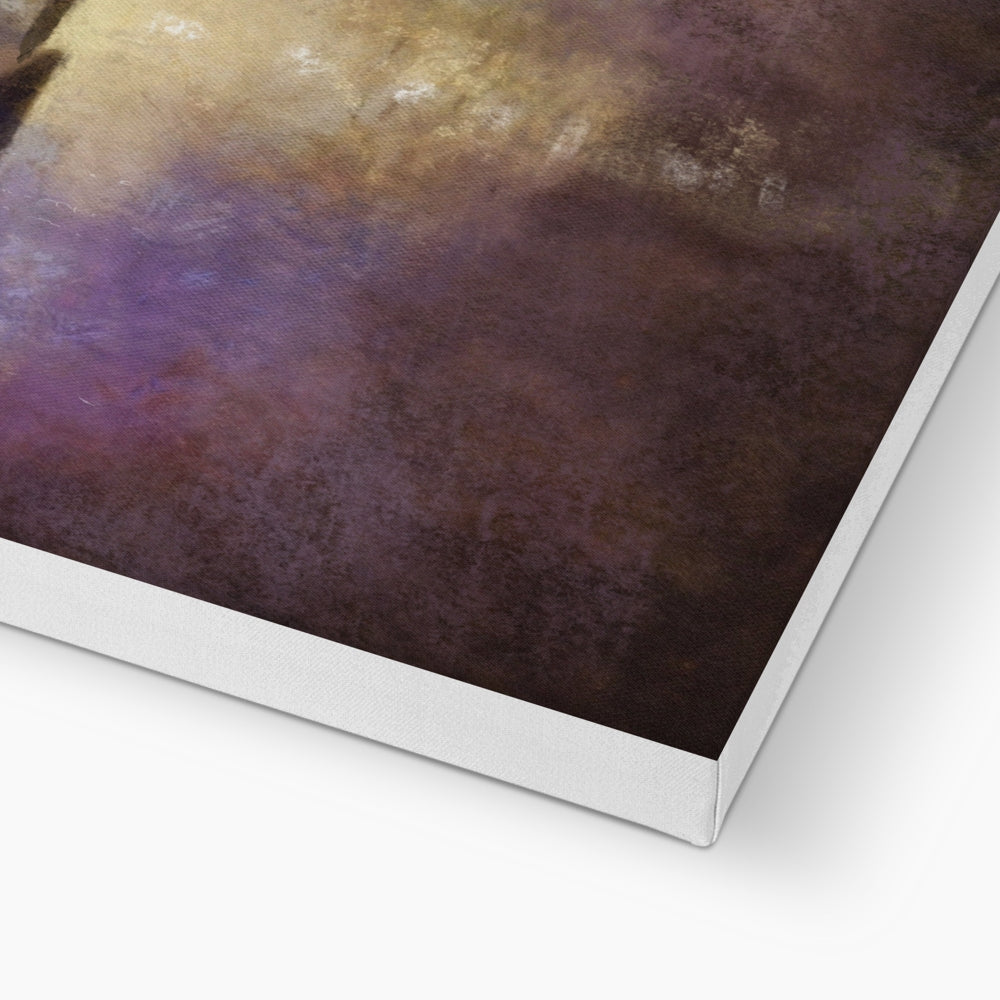 Scottish Paintings - ' Moonlight Meets Lewis & Harris ' Canvas