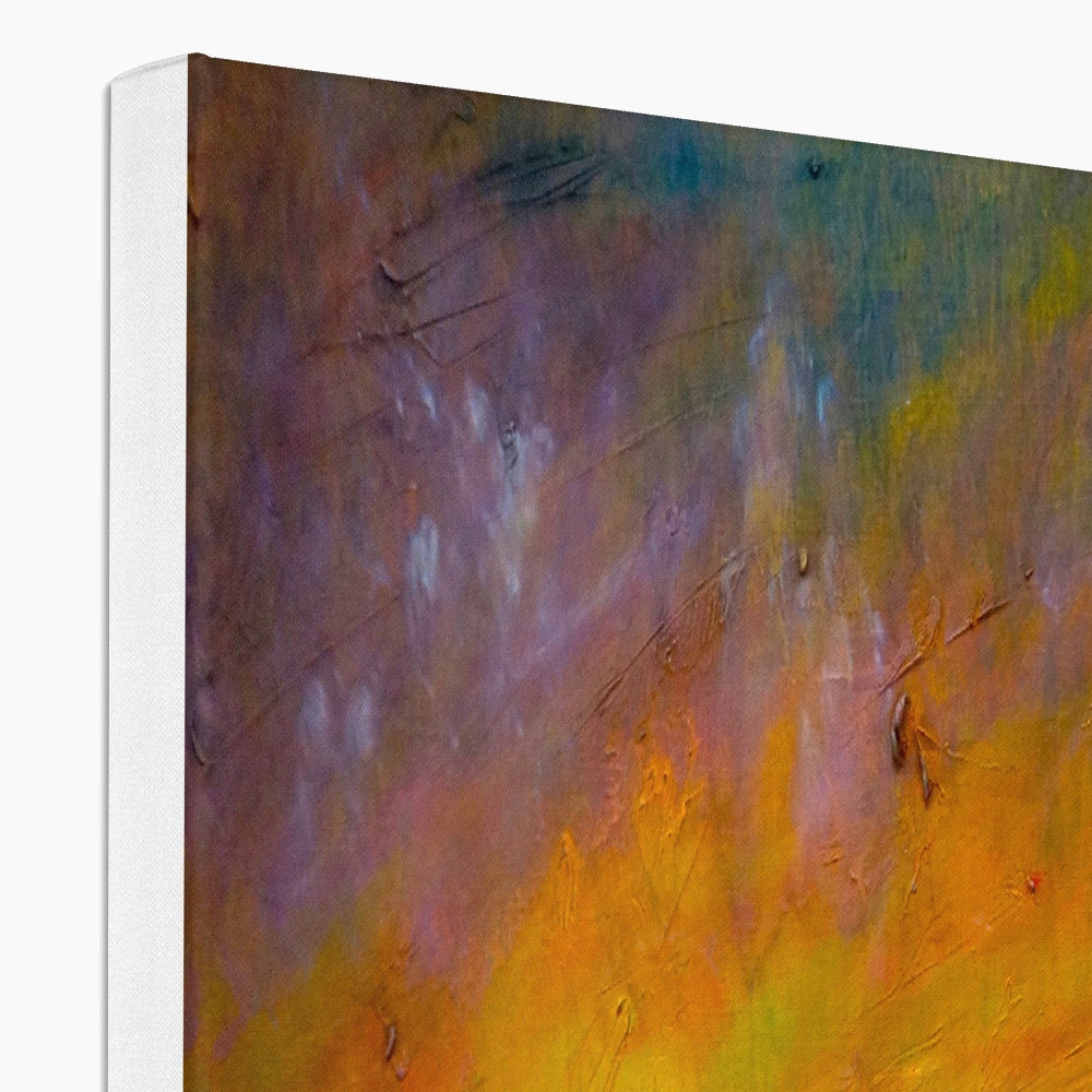 Scottish Paintings - ' Sunset Over Gourock ' Canvas