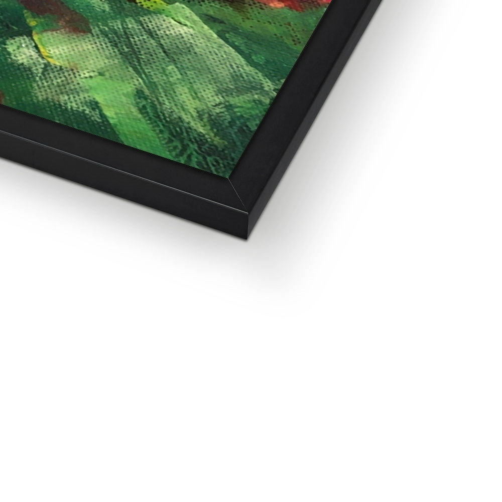 Scottish Paintings - ' The Thistle & The Bee ' Framed Print