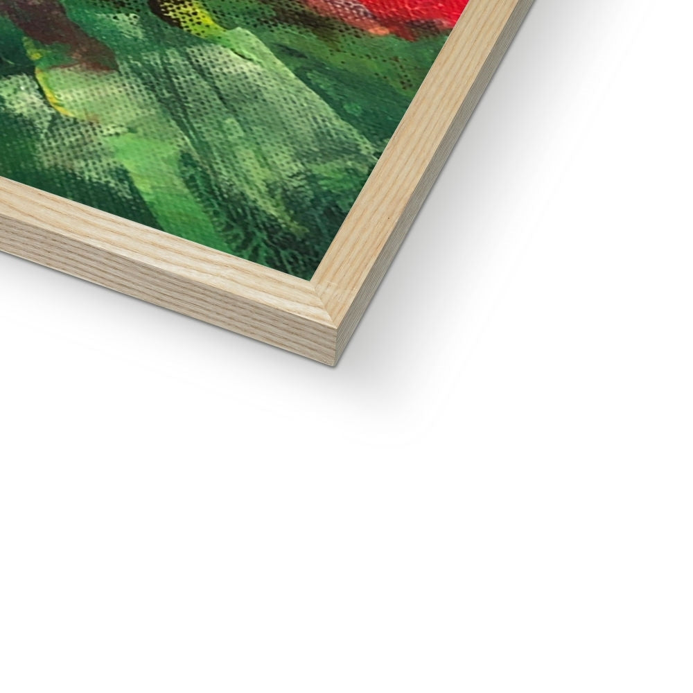 Scottish Paintings - ' The Thistle & The Bee ' Framed Print