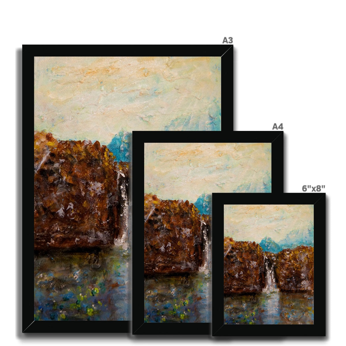 Skye Fairy Pools Framed Print