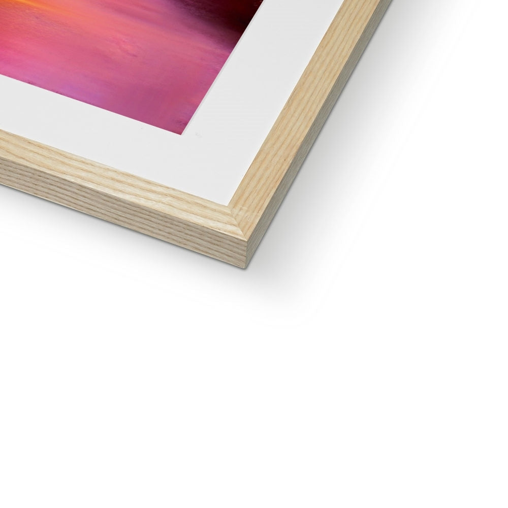 Skye Sunset Framed & Mounted Print