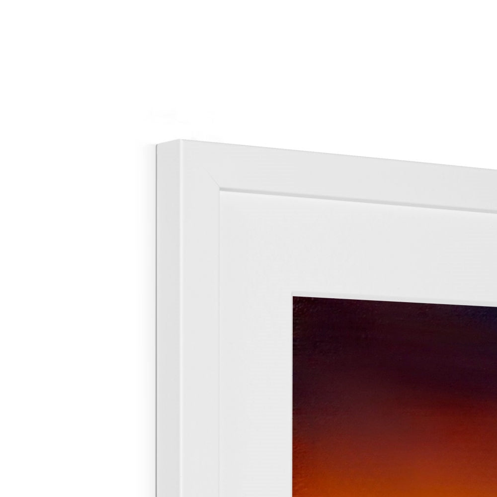 Skye Sunset Framed & Mounted Print