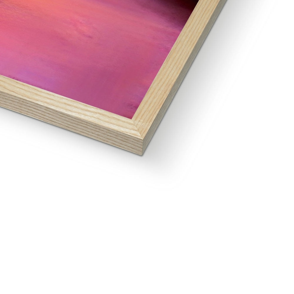 Skye Sunset Framed Print