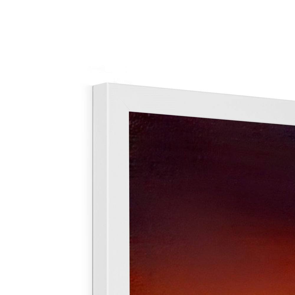Skye Sunset Framed Print
