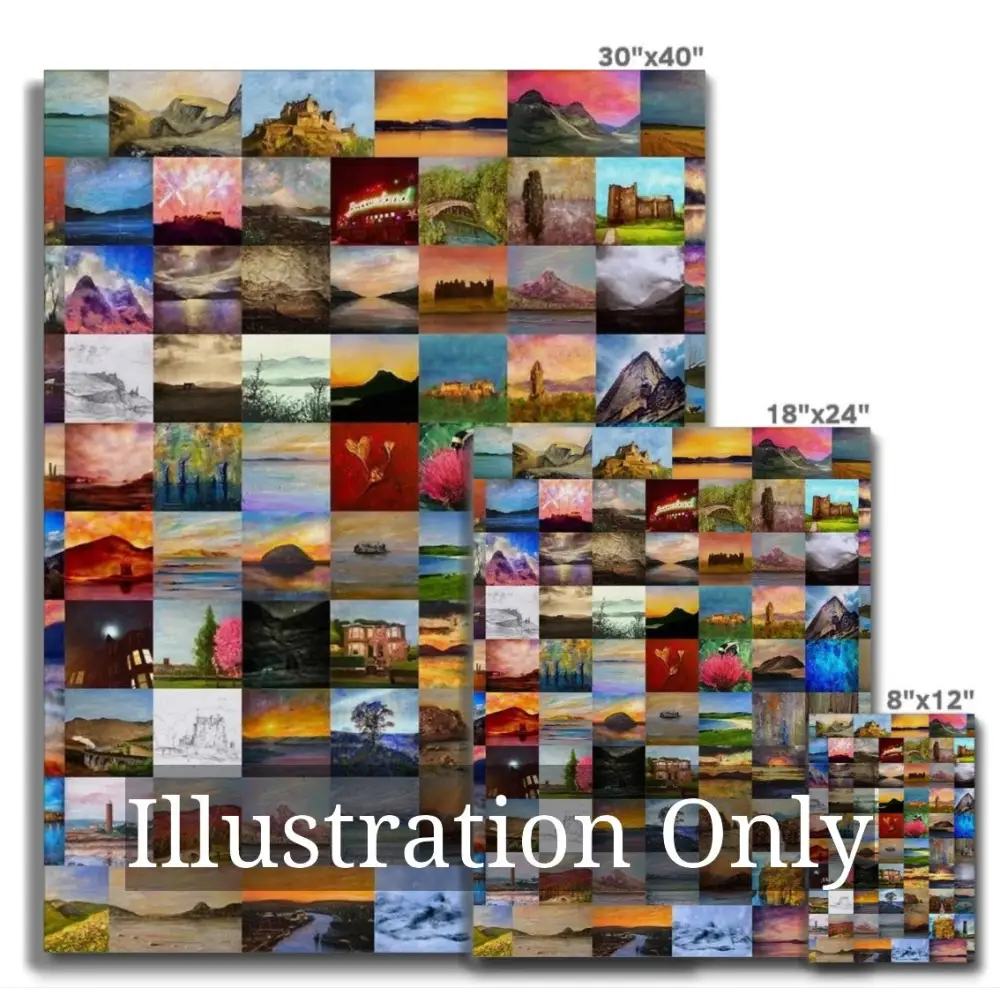 Fine Art Stretched Canvas Prints Hand Finished