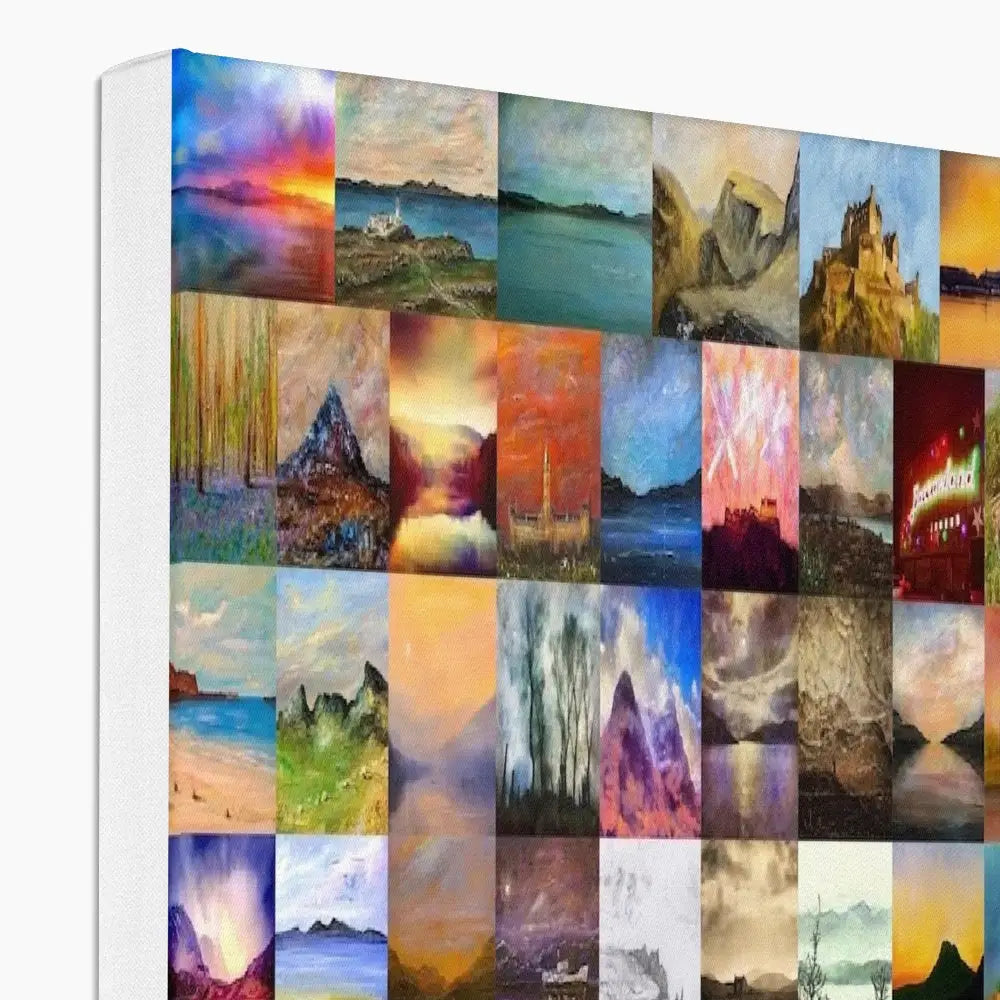 Fine Art Stretched Canvas Prints Hand Finished