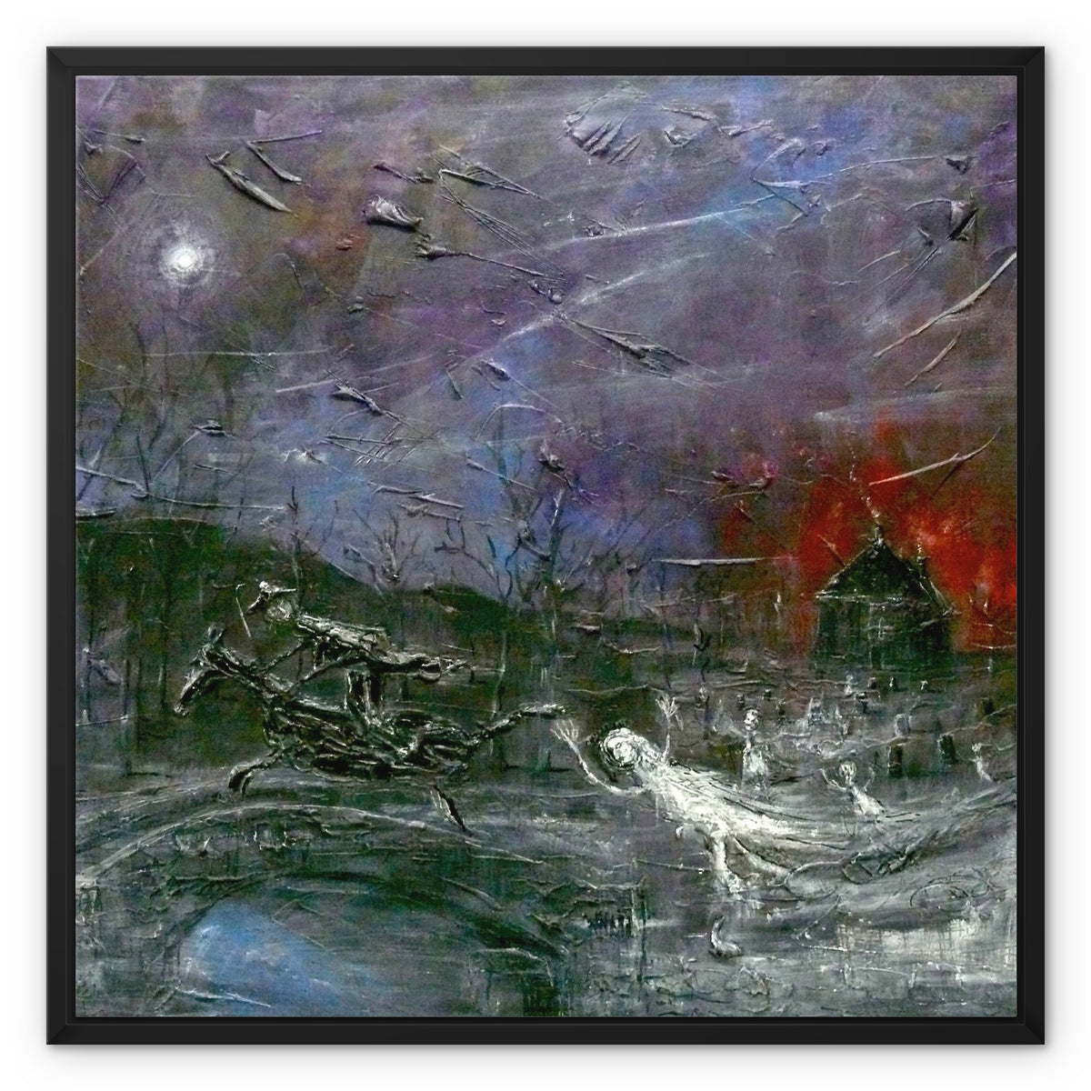 Tam O Shanter Framed Canvas.