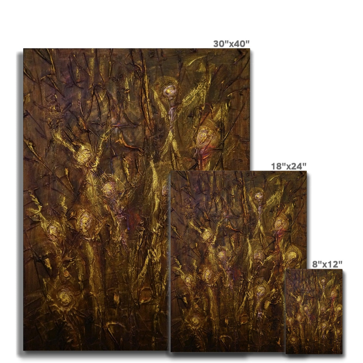 The Alloway Auld Kirk Witches Canvas