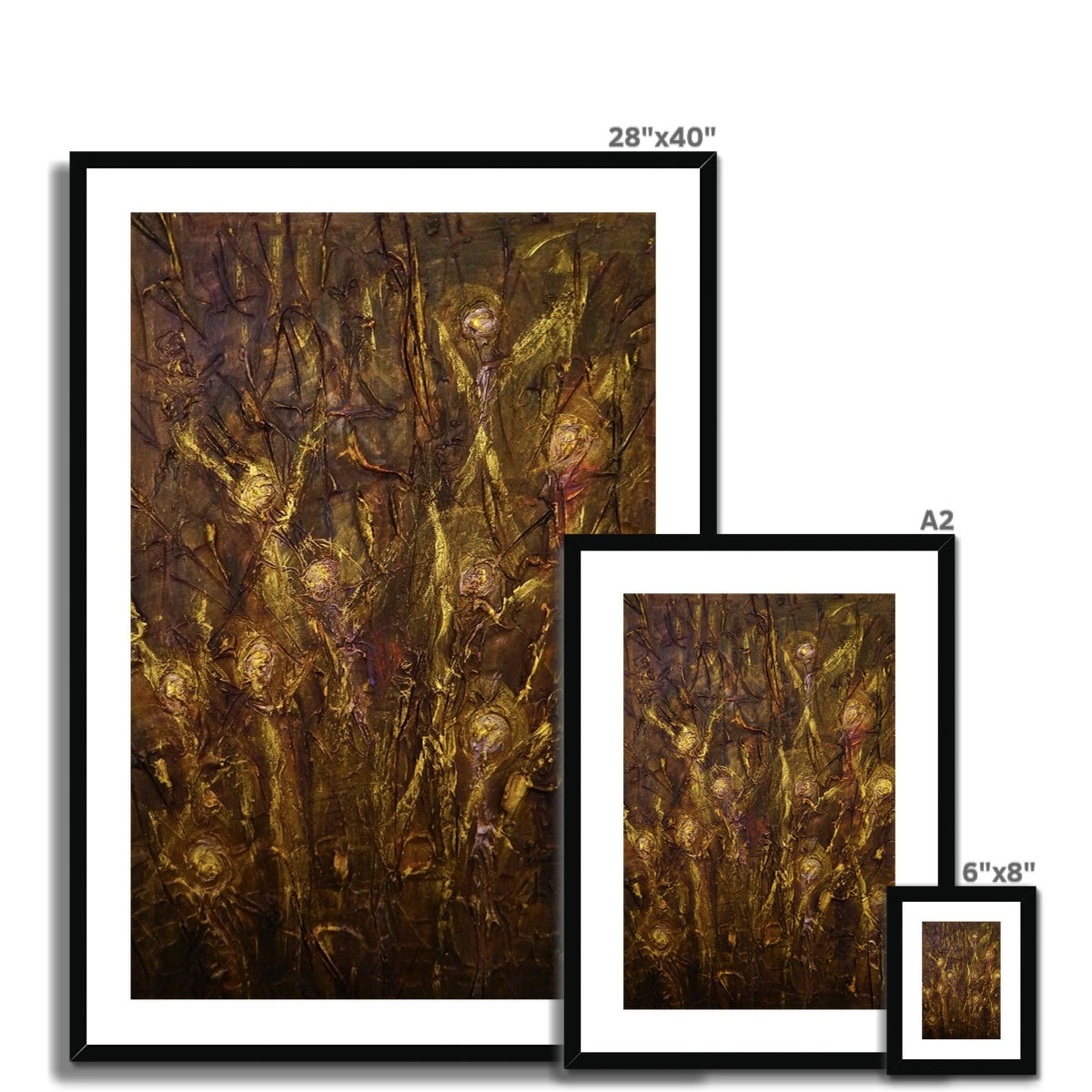 The Alloway Auld Kirk Witches Framed & Mounted Print