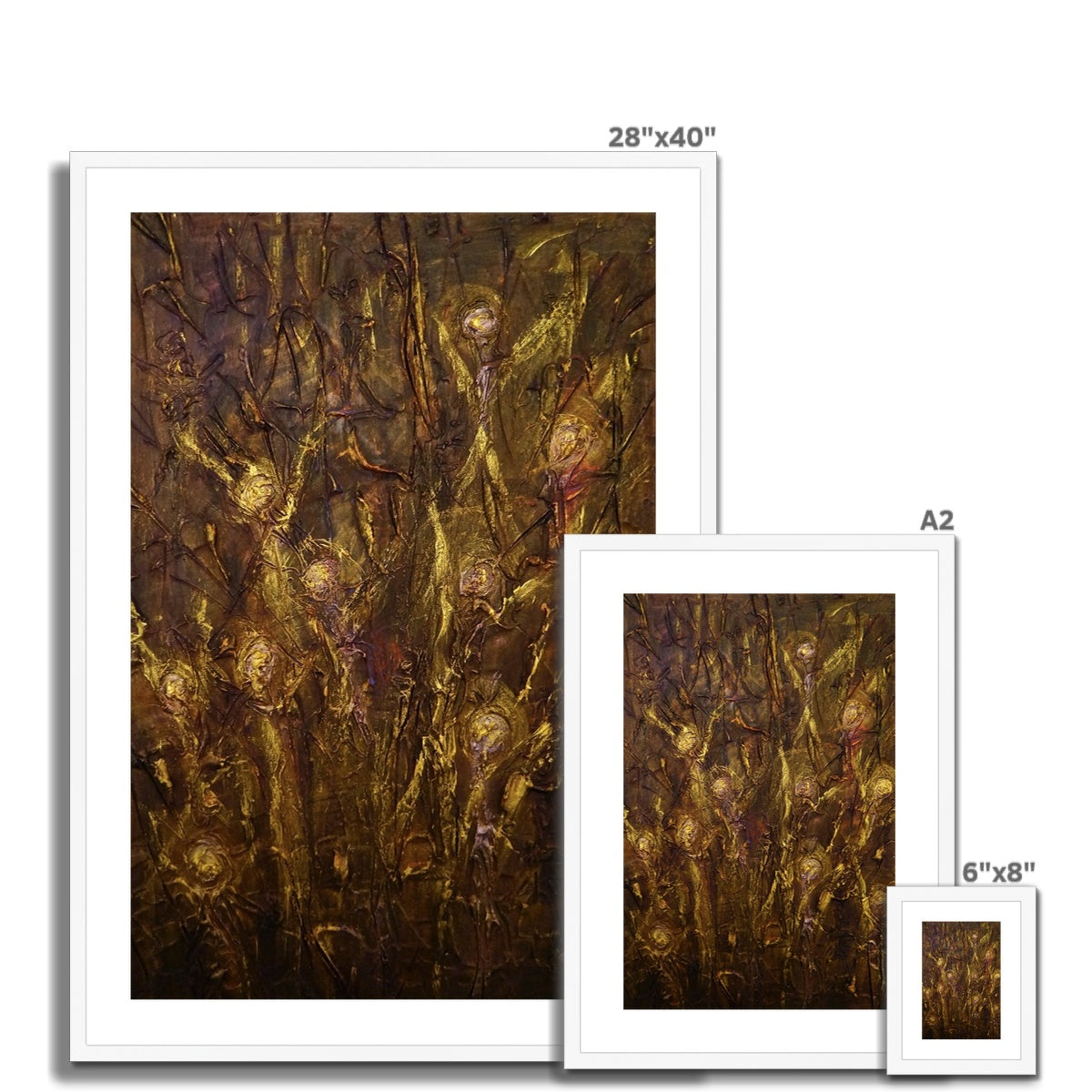 The Alloway Auld Kirk Witches Framed & Mounted Print