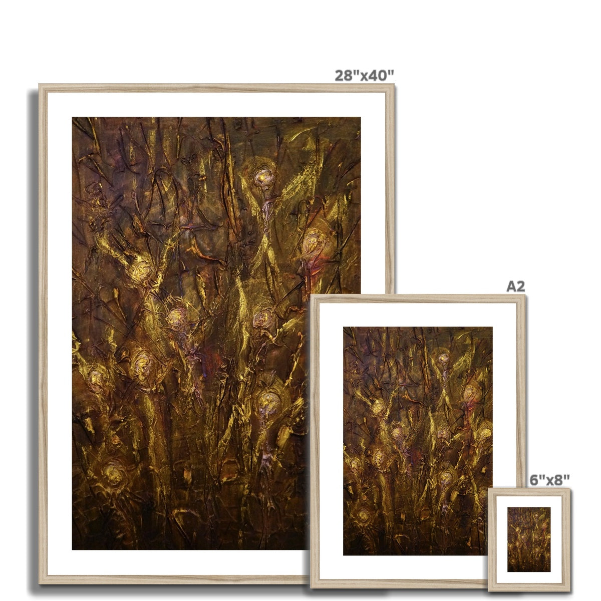 The Alloway Auld Kirk Witches Framed & Mounted Print