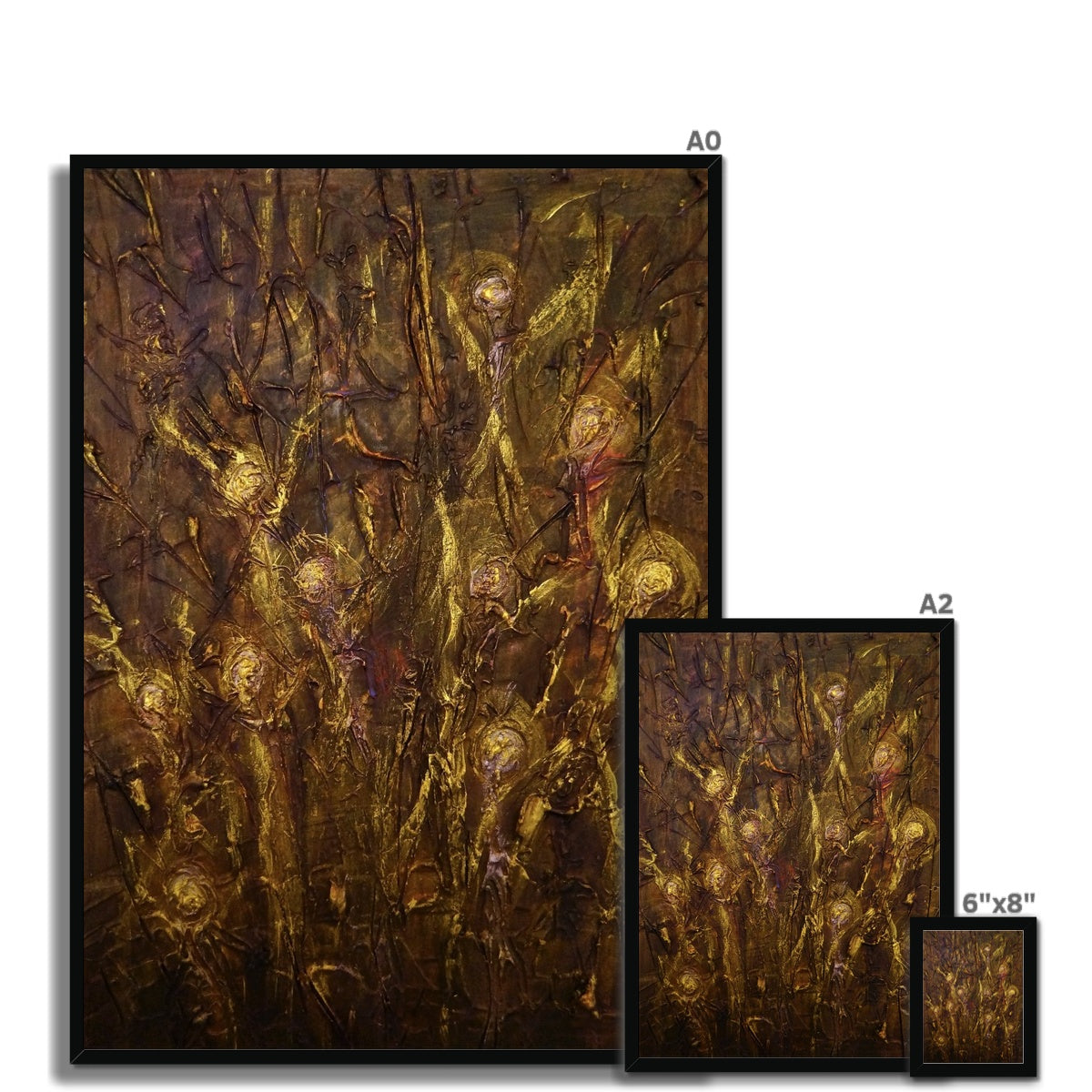 The Alloway Auld Kirk Witches Framed Print