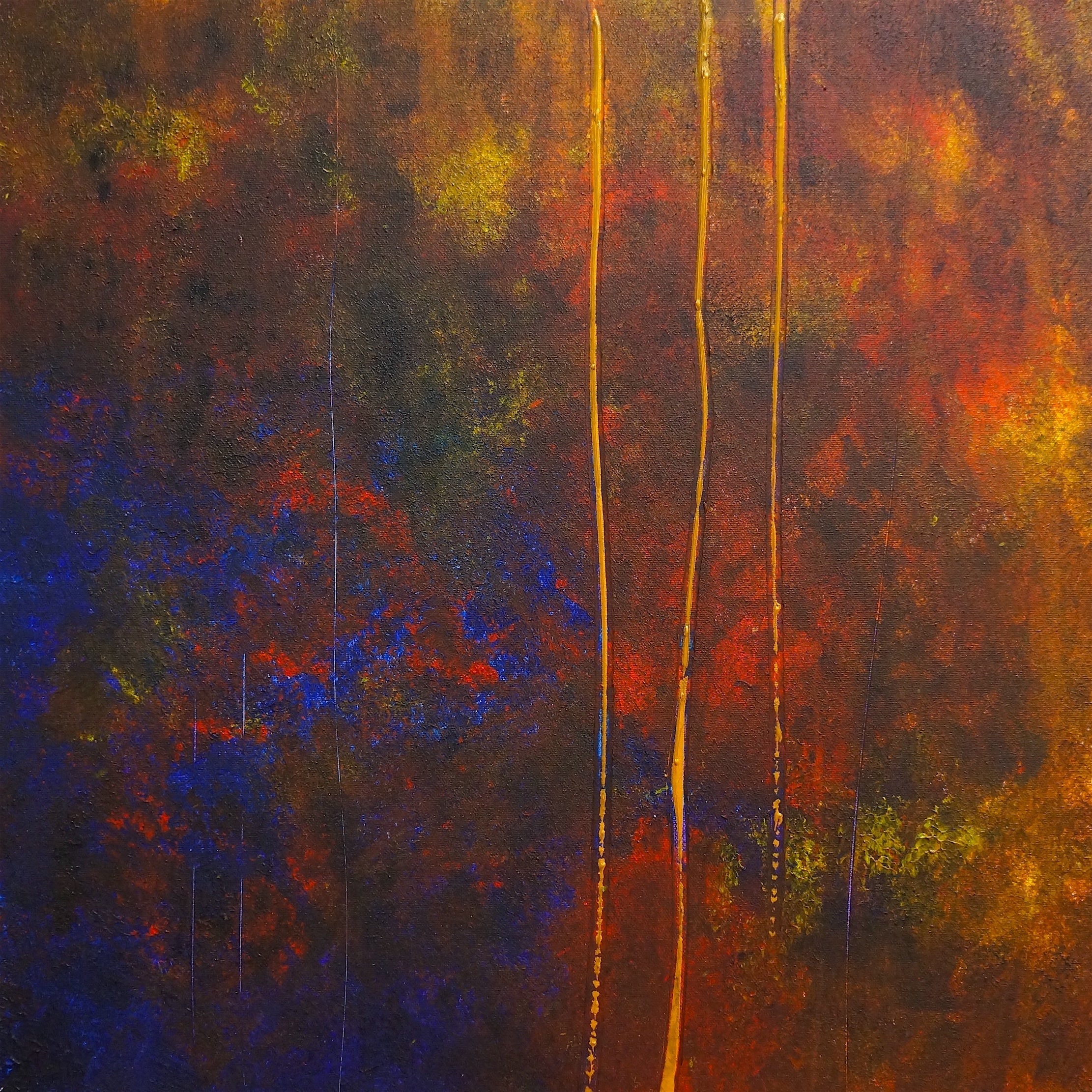 The Autumn Wood Scottish Landscape Painting