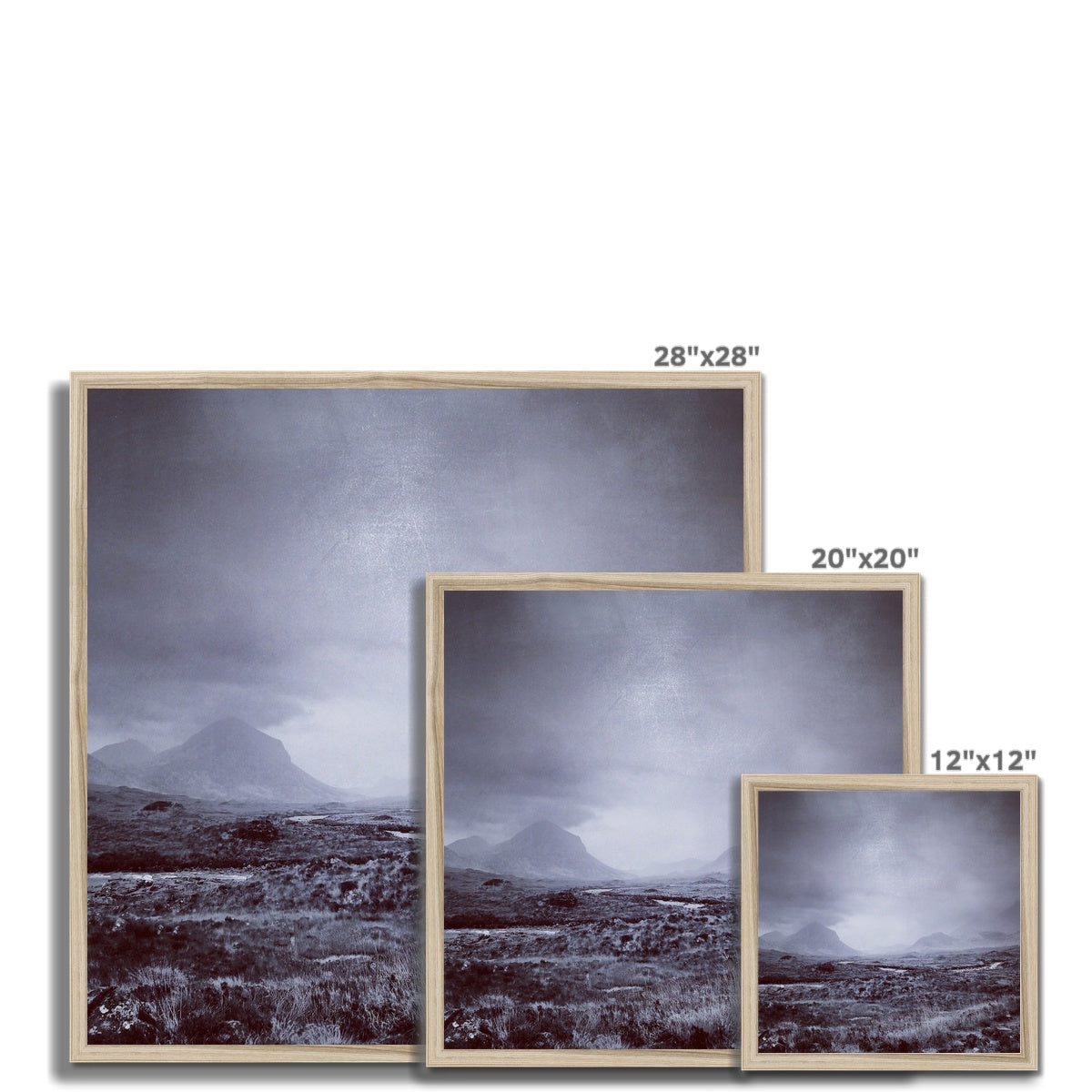 The Brooding Cuillin Framed Print