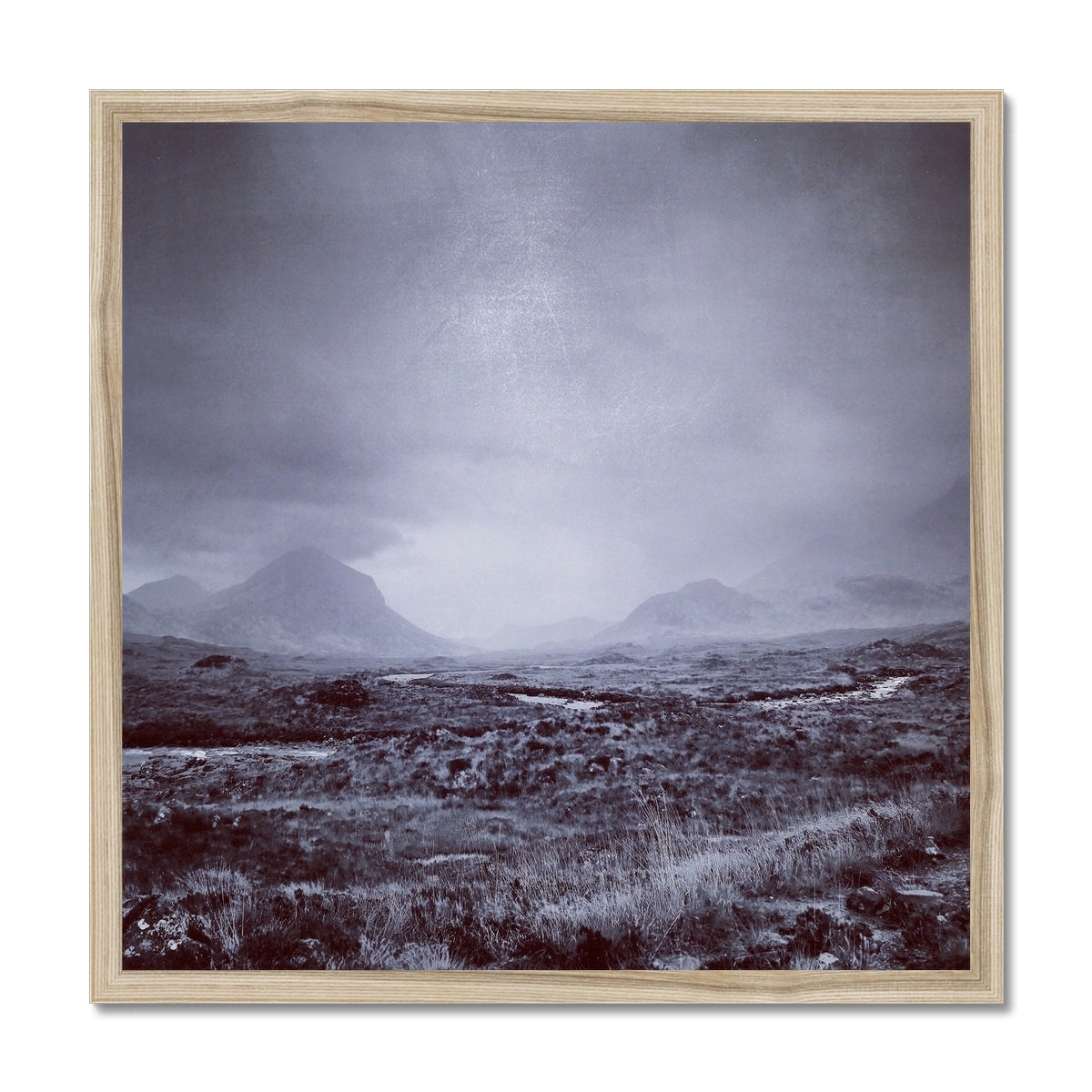 The Brooding Cuillin Framed Print