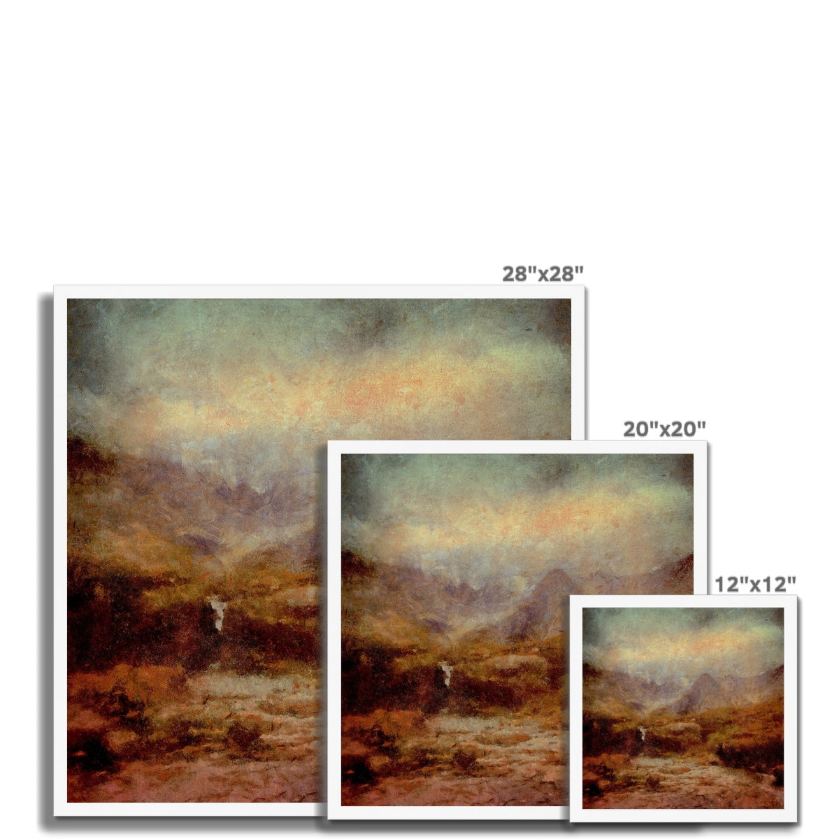 The Brooding Fairy Pools Framed Print