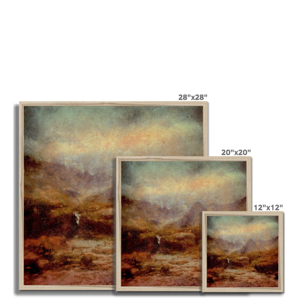 The Brooding Fairy Pools Framed Print
