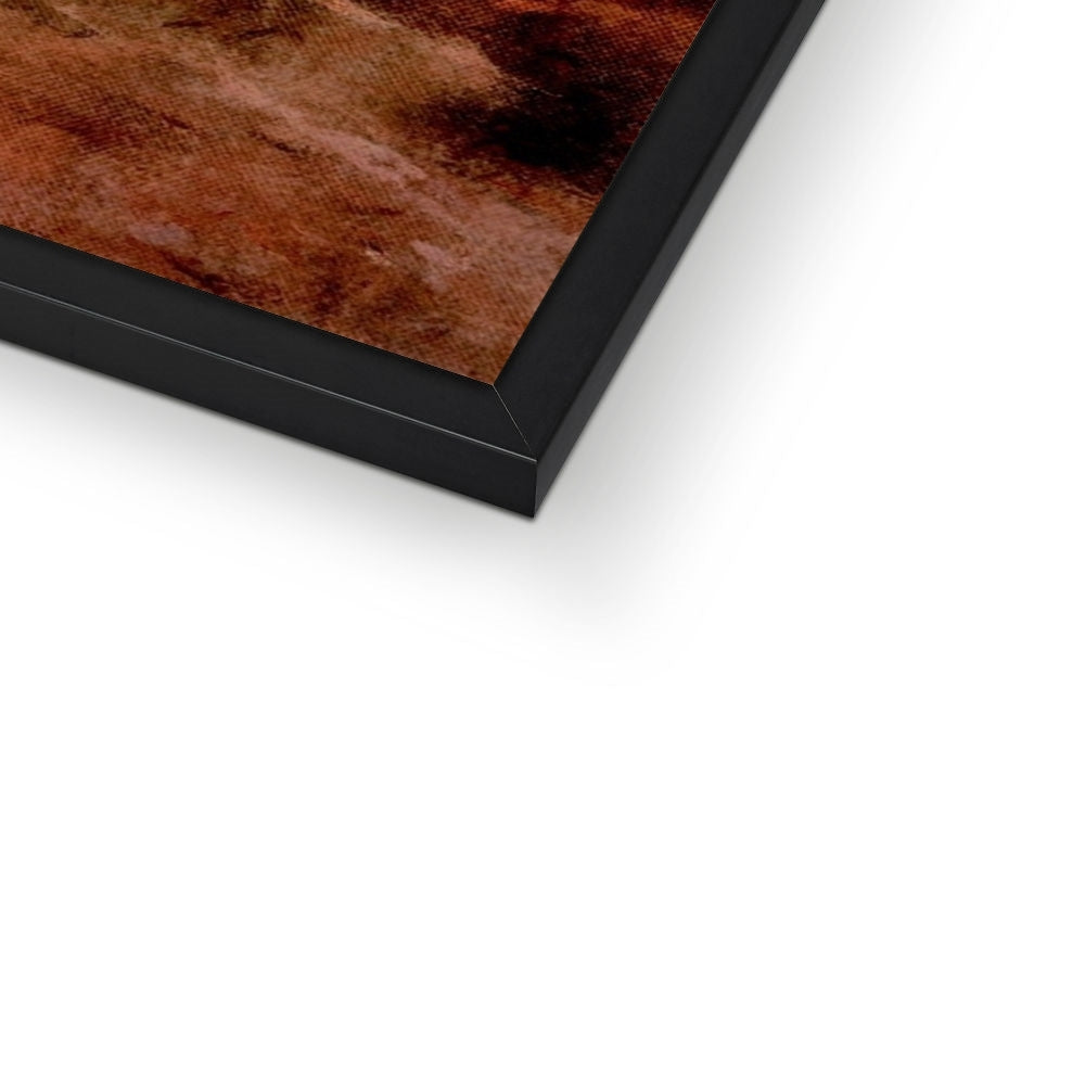 The Brooding Fairy Pools Framed Print