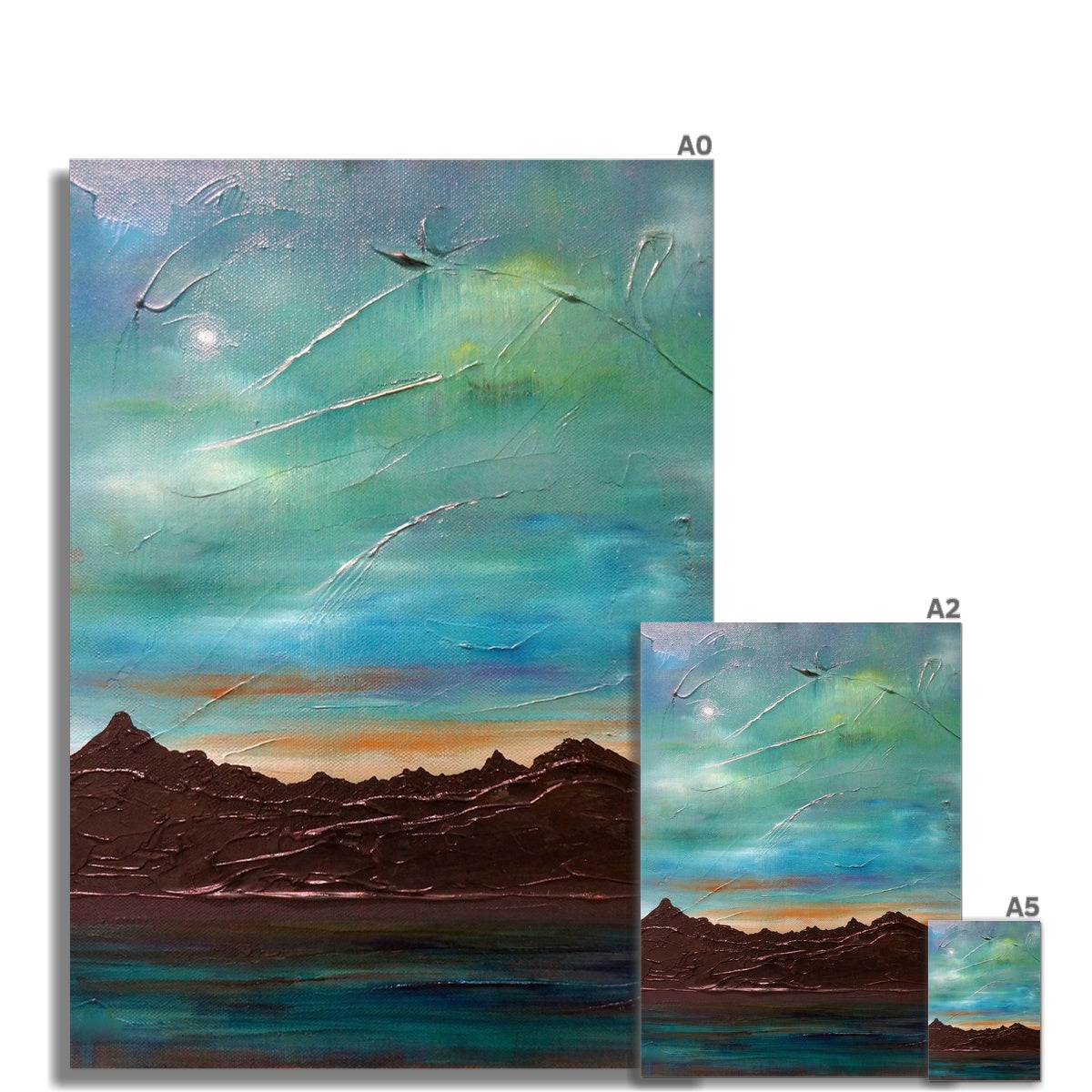 The Cuillin From Elgol Fine Art Print